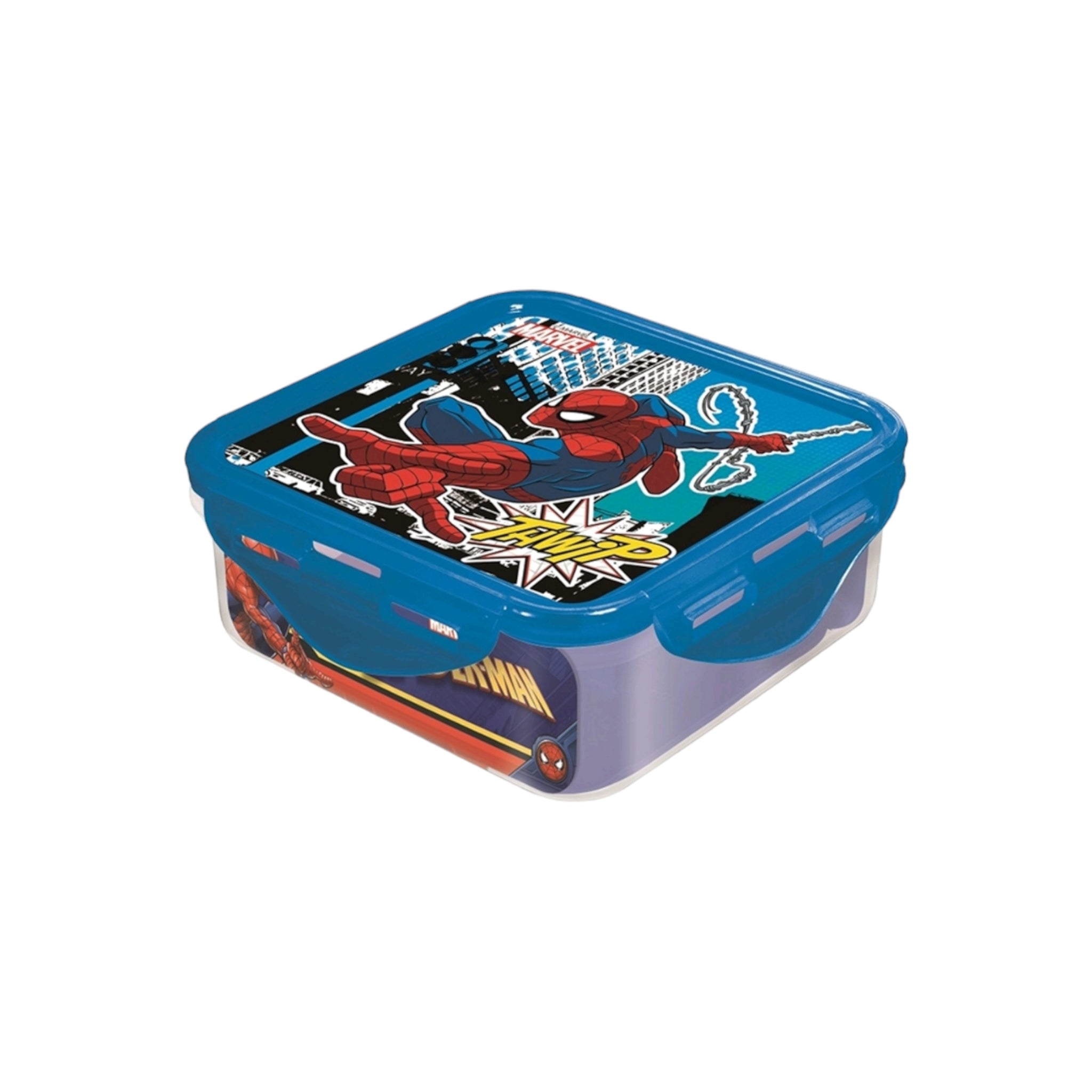 Disney Spiderman Lunchbox Food Container Square 500ml