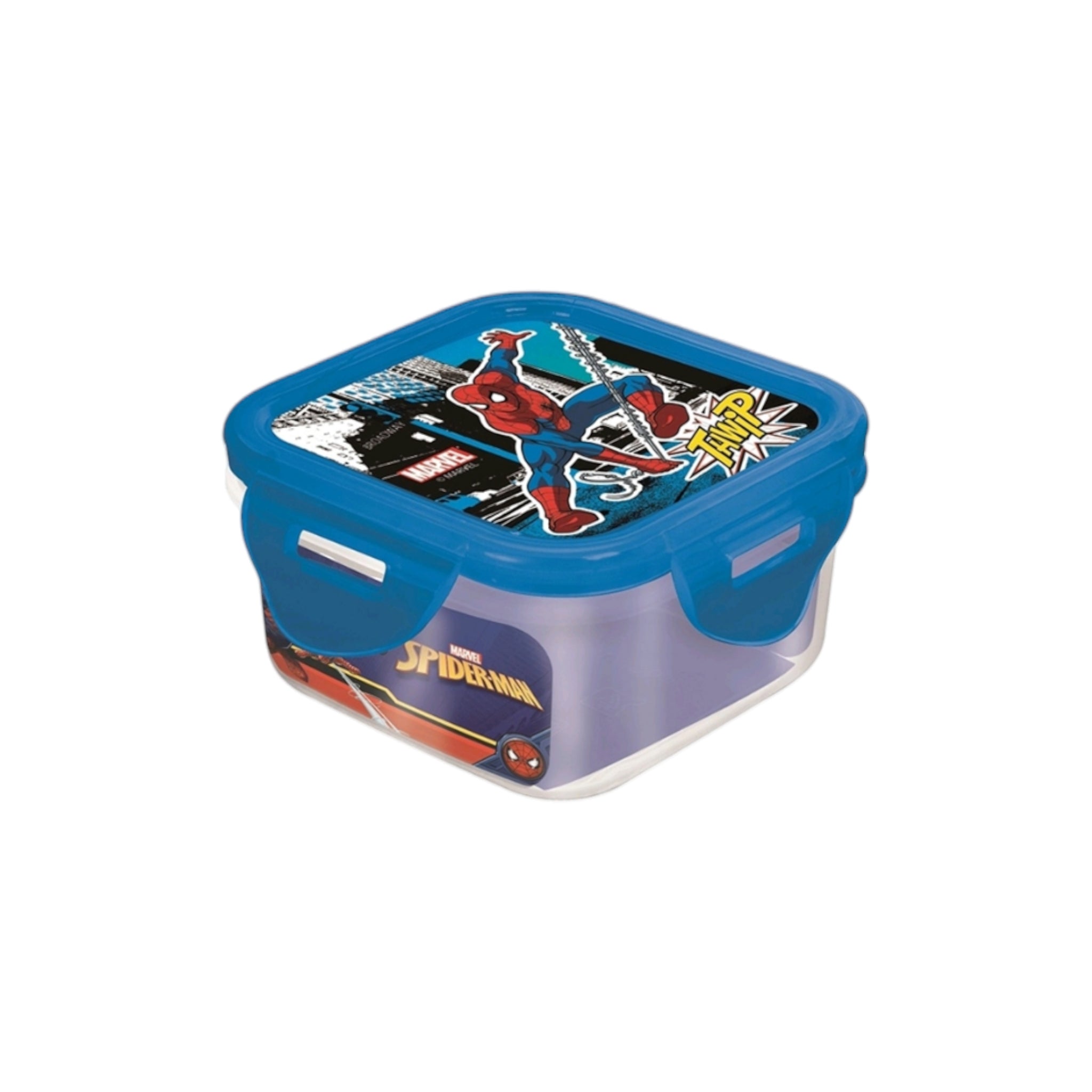 Disney Spiderman Lunchbox Food Container Square 290ml