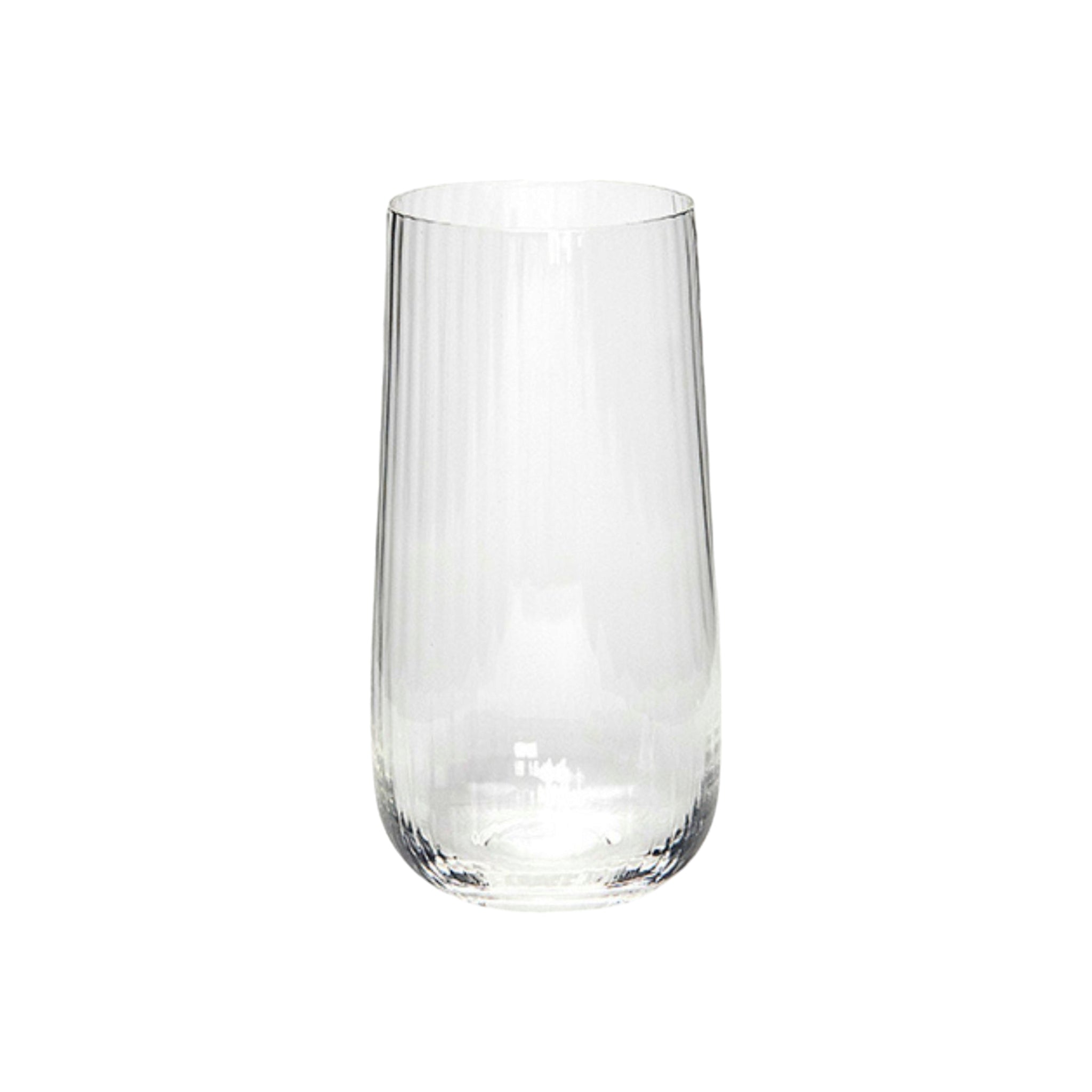 Pasabahce Hiball Ribbed Glass Tumbler 375ml 6pack