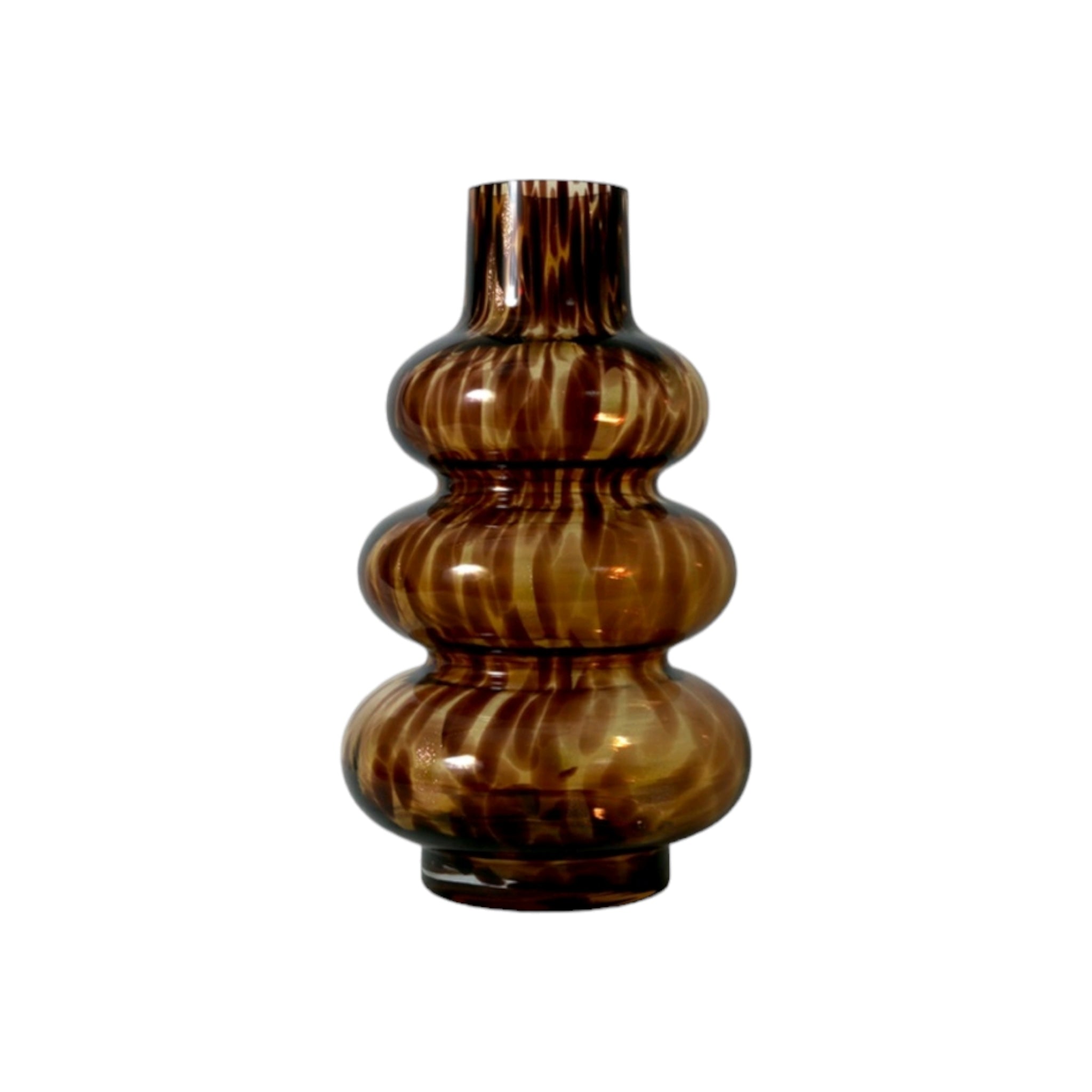 Deco Vase Brown 13x23cm