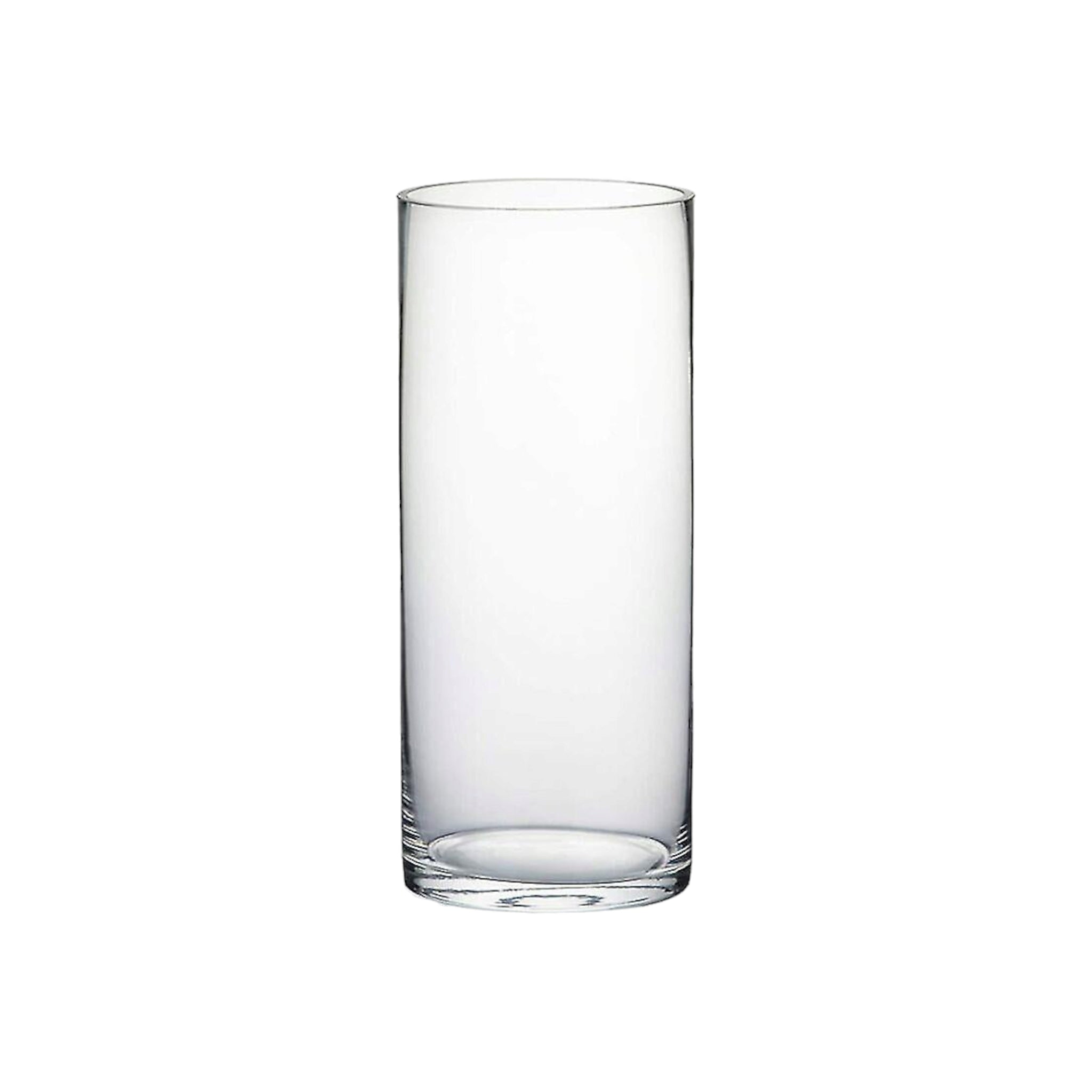 Glass Cylinder Vase 14x35cm 0.5cm Thick