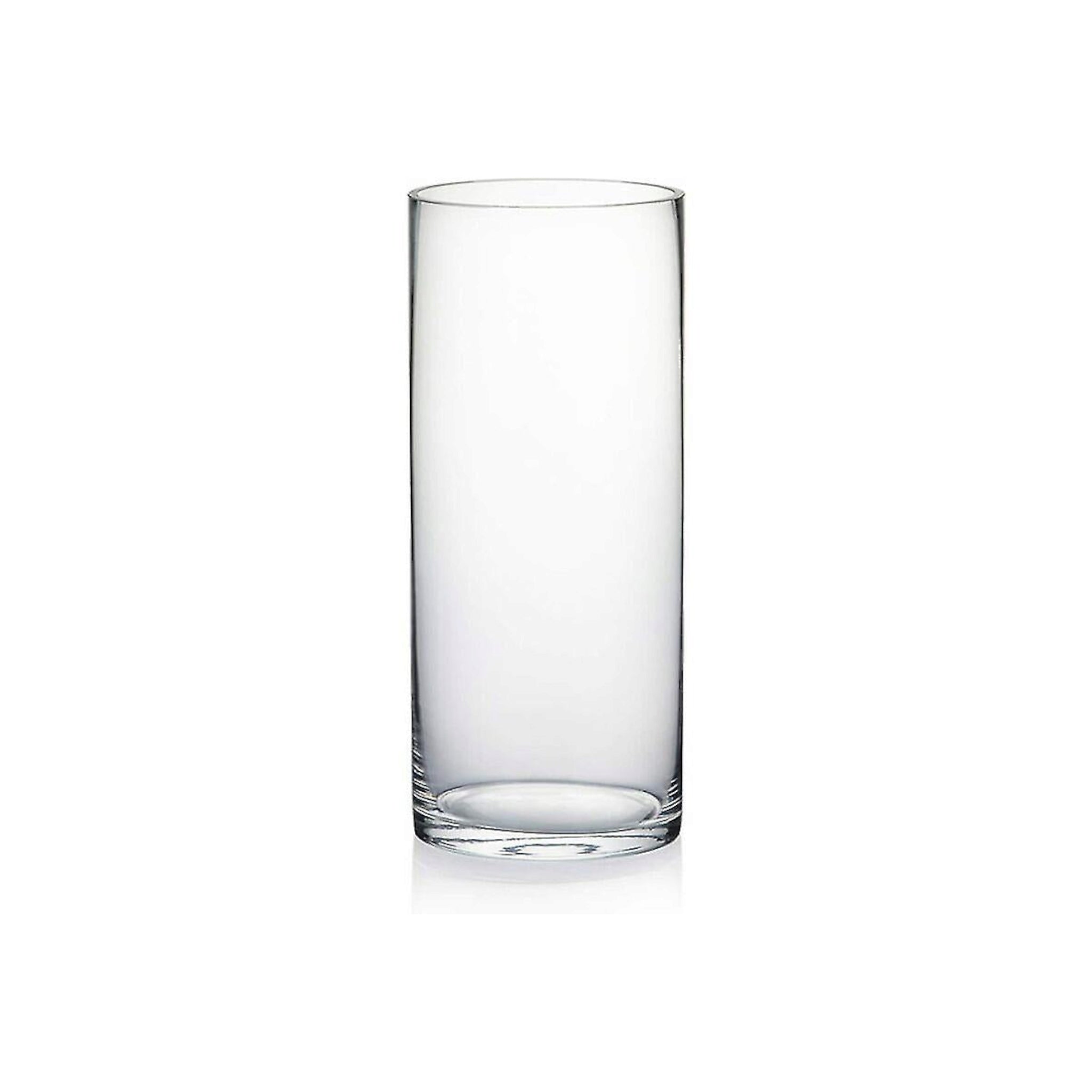 Glass Cylinder Vase 14x35cm 0.5cm Thick