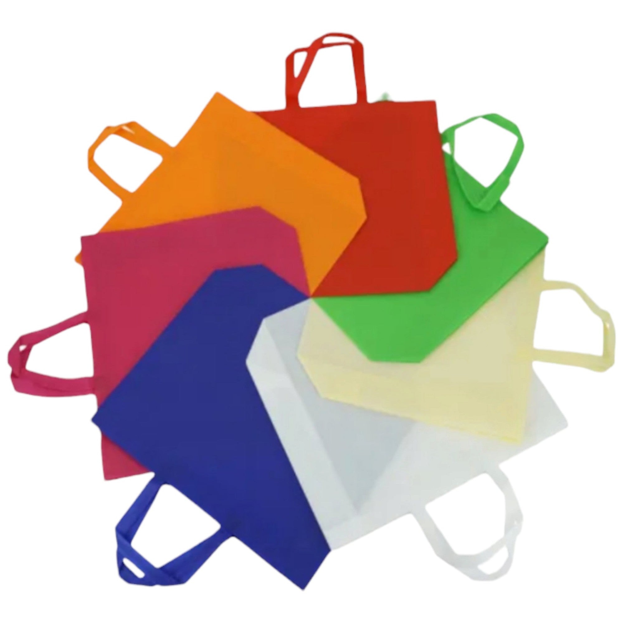 Non-Woven Shopping Grocery Bag 30x40cm with Soft Loop Handle