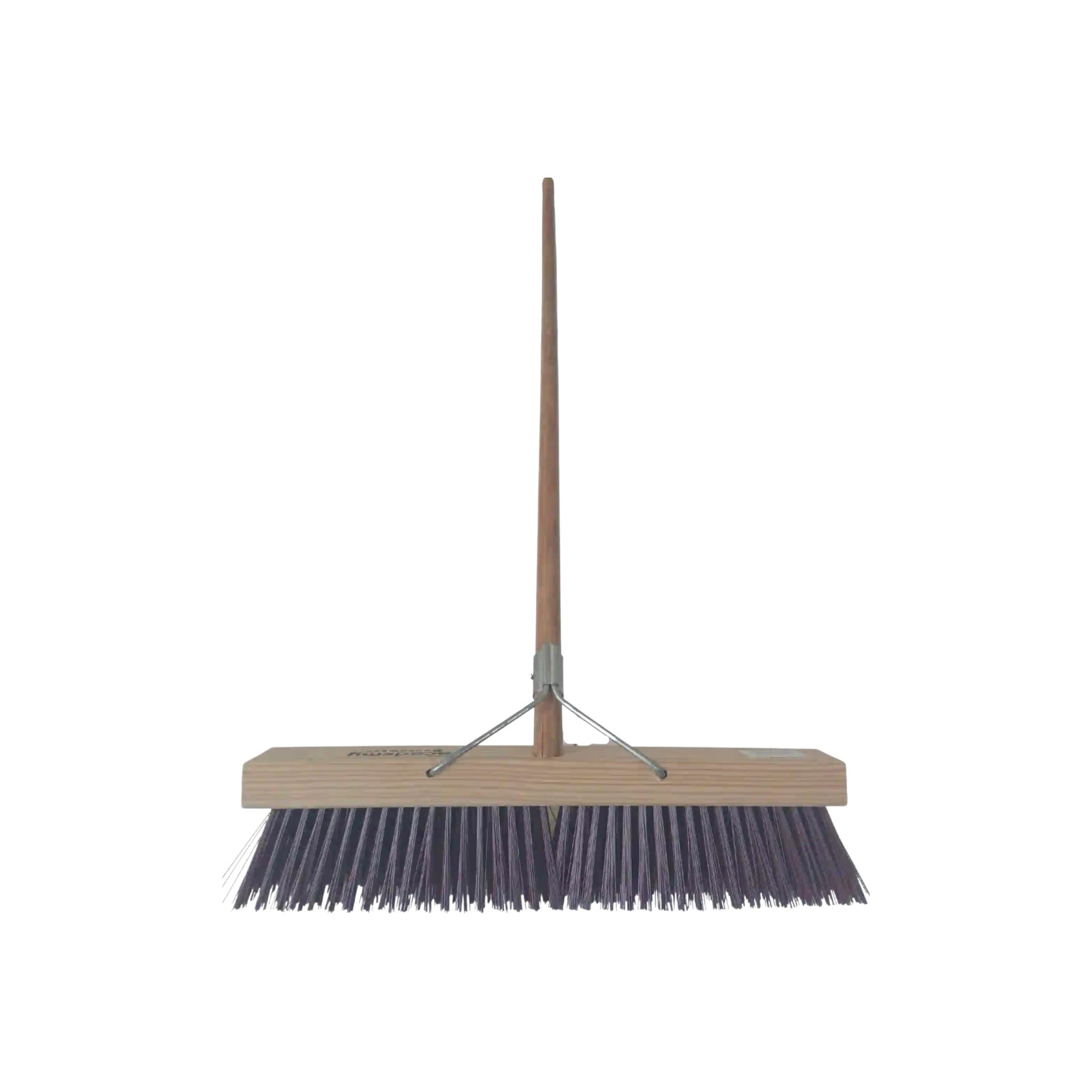 Academy Platform Broom Funky Purple with Wooden Handle  460mm F3383 Academy