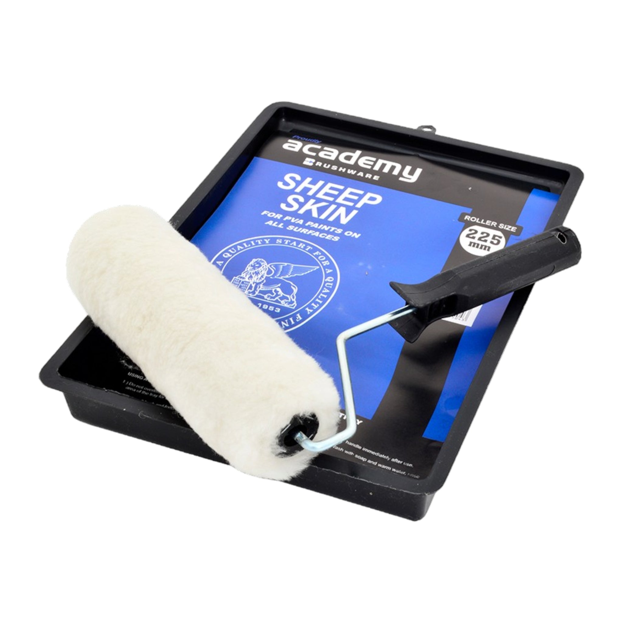 Academy Sheepskin Paint Roller Set 225mm