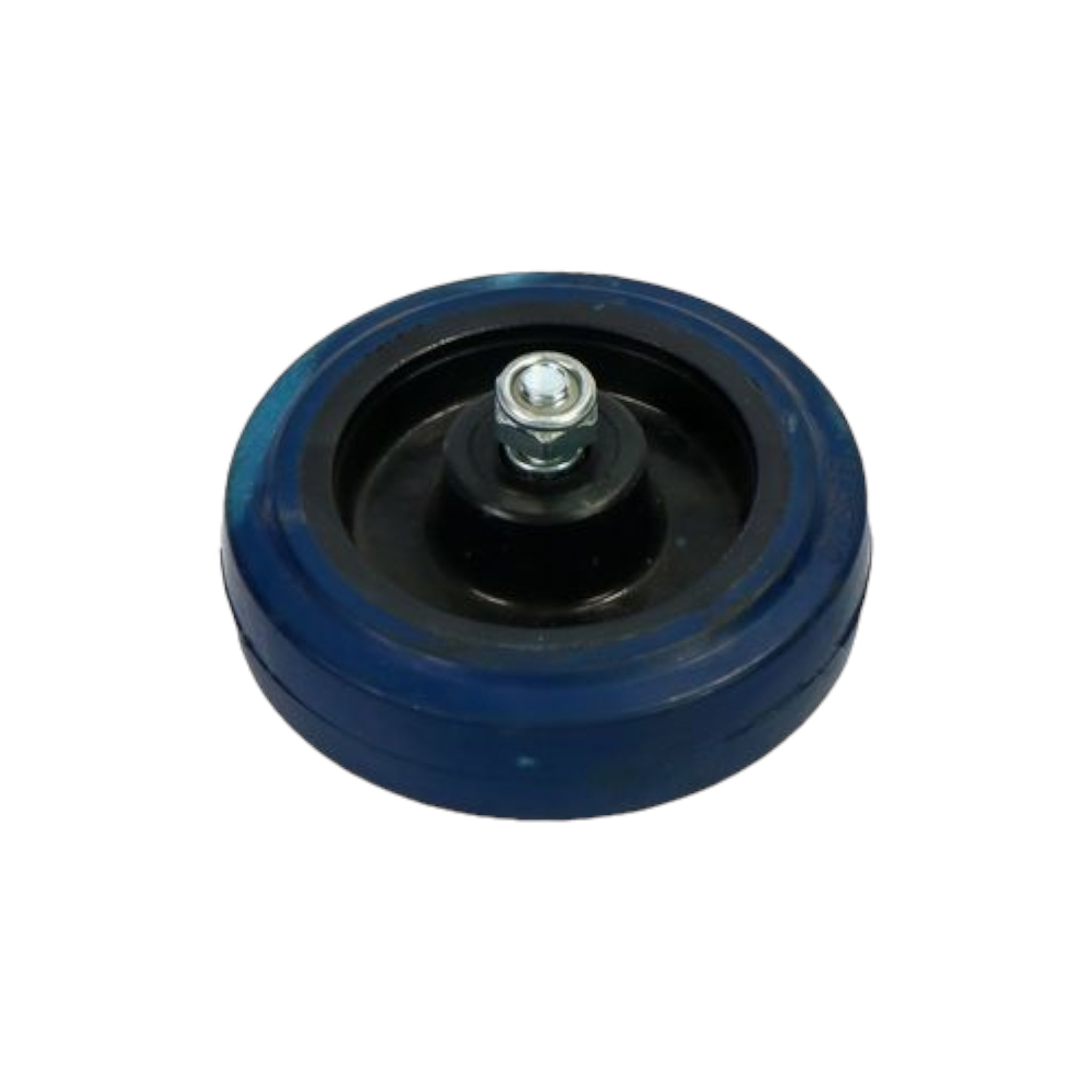 Castor Wheel 125mm Blue Rubber Wheel with BNTW