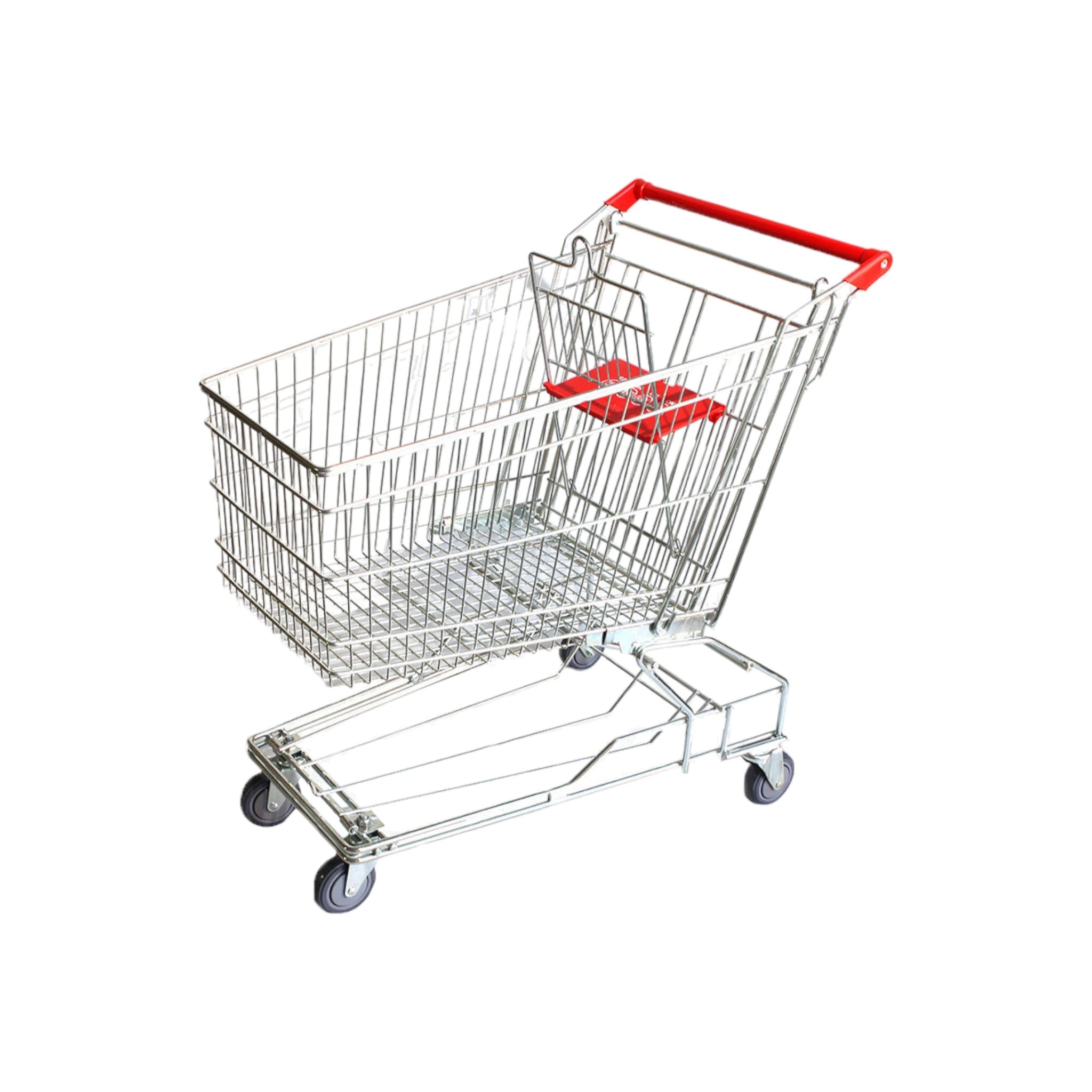 Supermarket Steel Trolley 160L