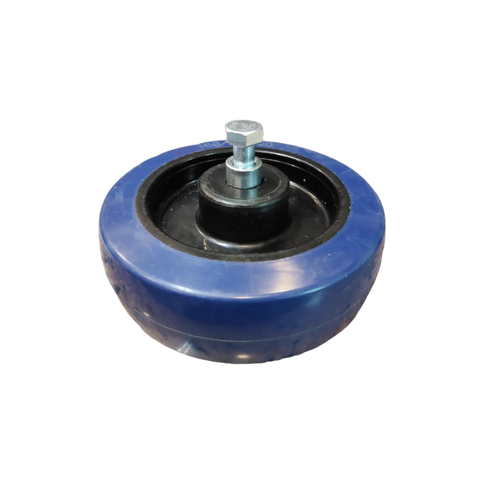 Castor Wheel 160mm Blue Rubber Wheel with BNTW NGR160W/C