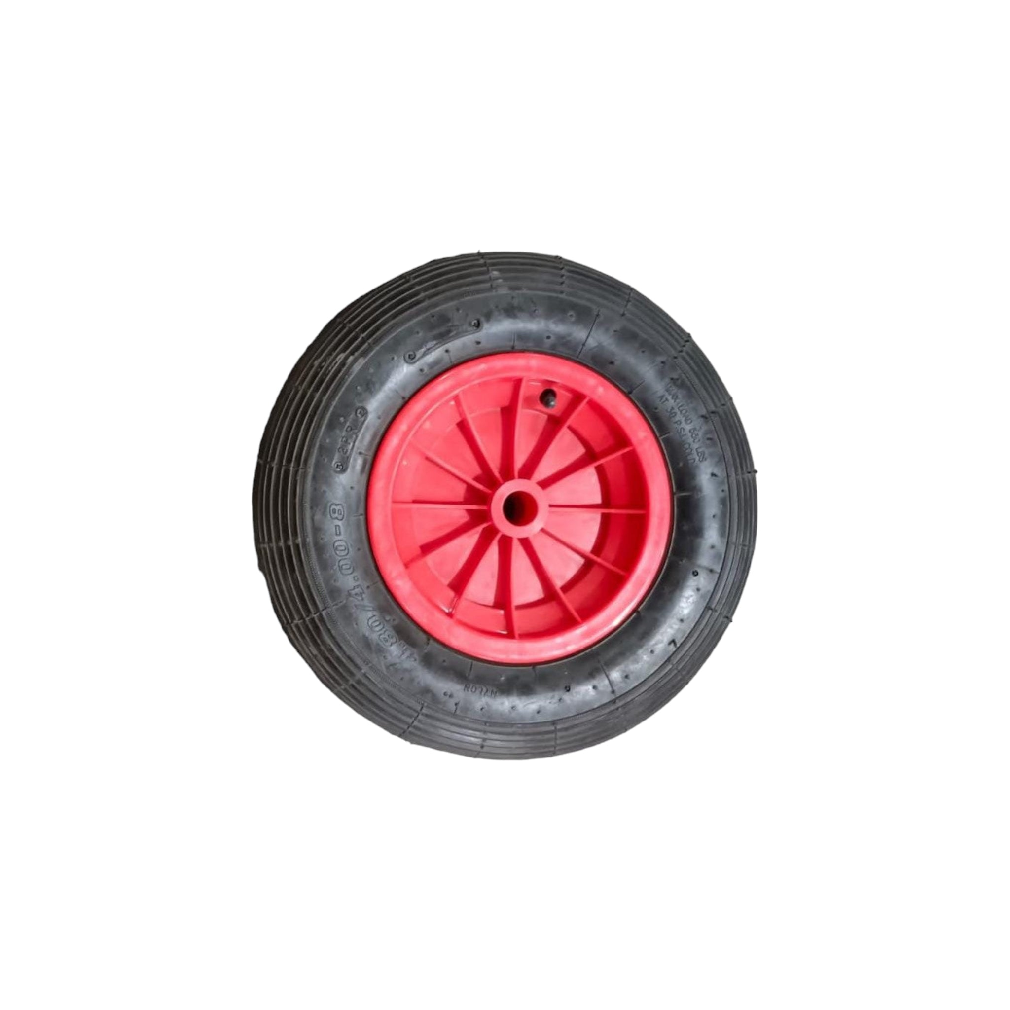 Pneumatic Castor Wheel 400mm Plastic Rim PB25