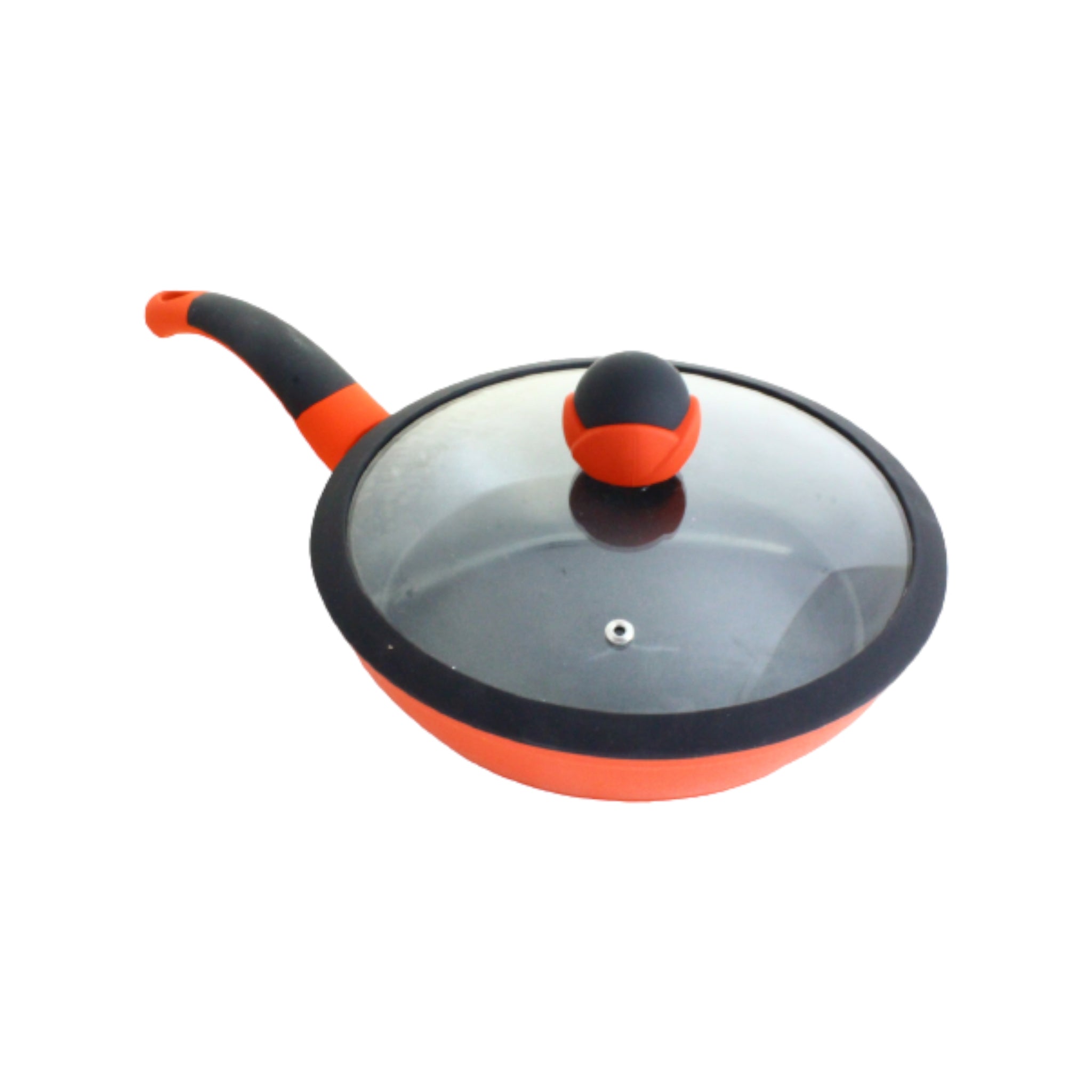 Frying  Pan 24cm with Lid Aluminium XK1029