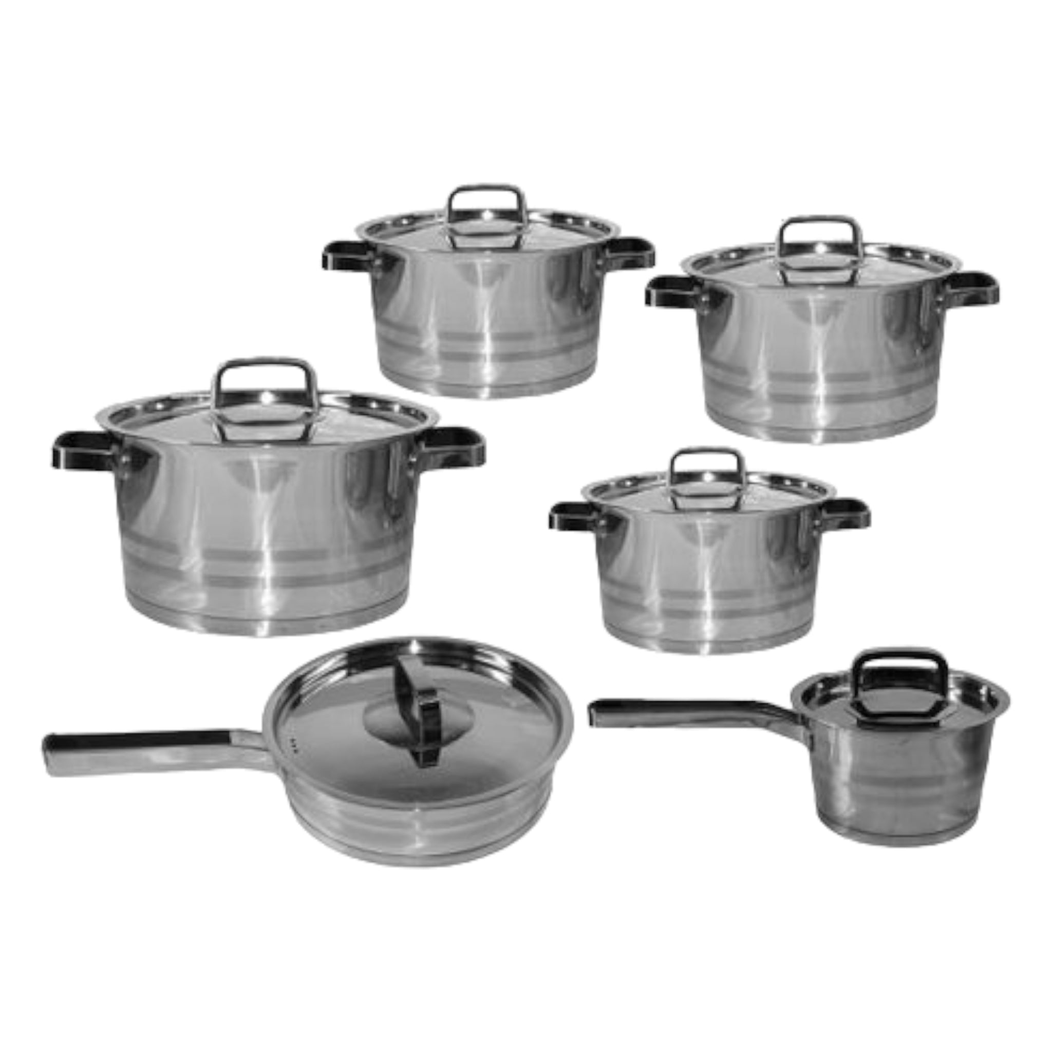 Delica Pot Set 12Pcs Heavy Duty DK12119SL P398