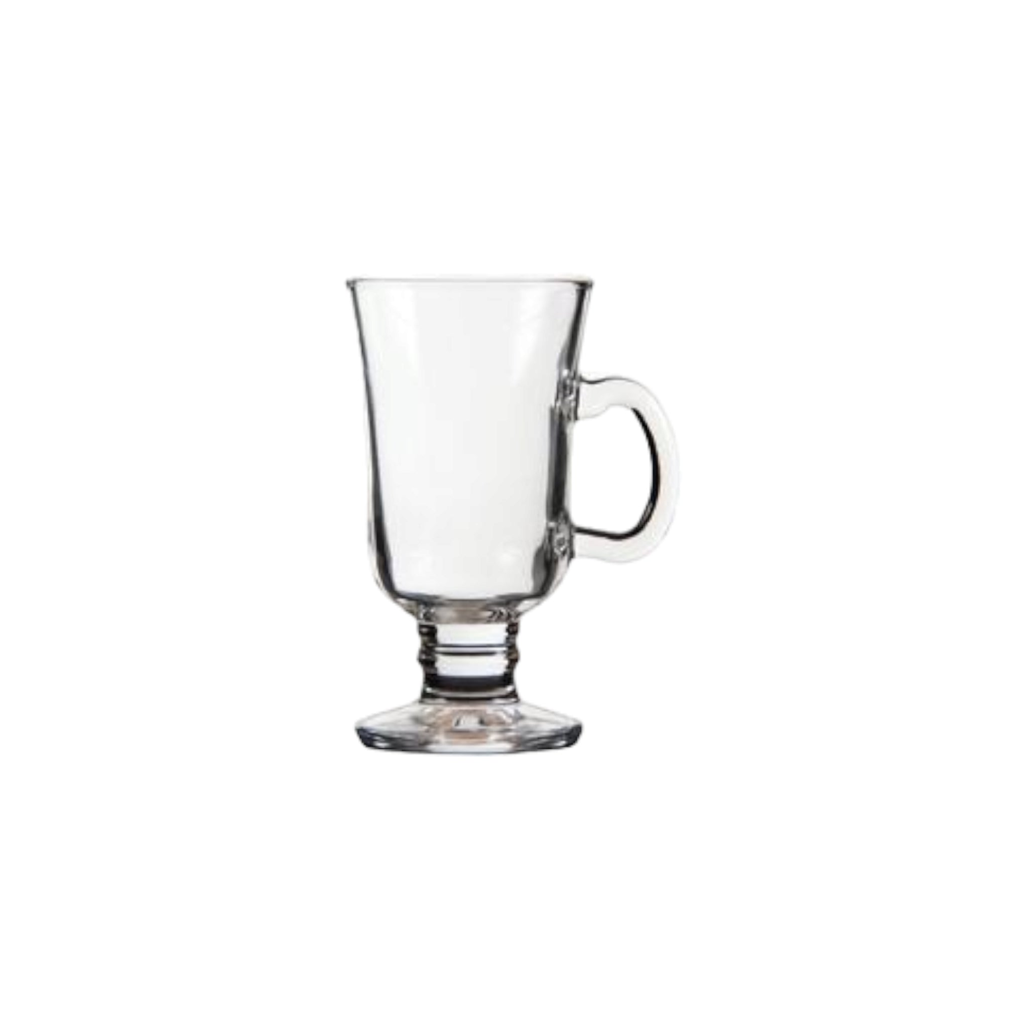 Regent Footed Glass Mug 240ml with Handle 1pc 27411