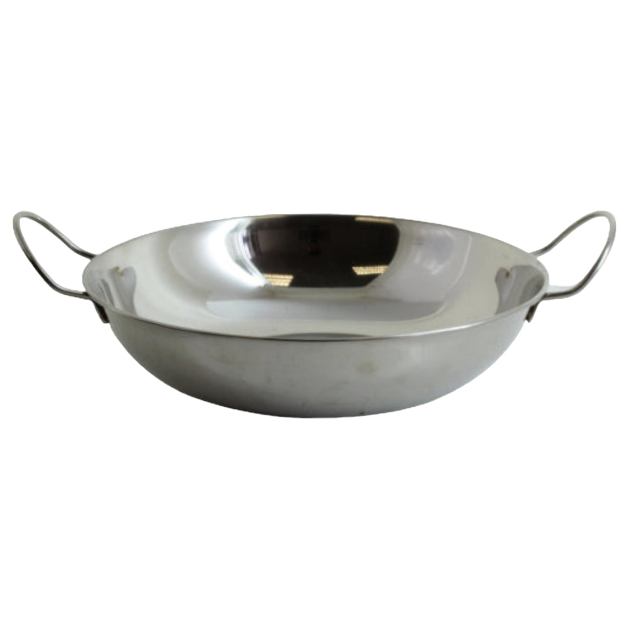 Stainless Steel Karai Bowl 27cm with Handle O2 Mv5486