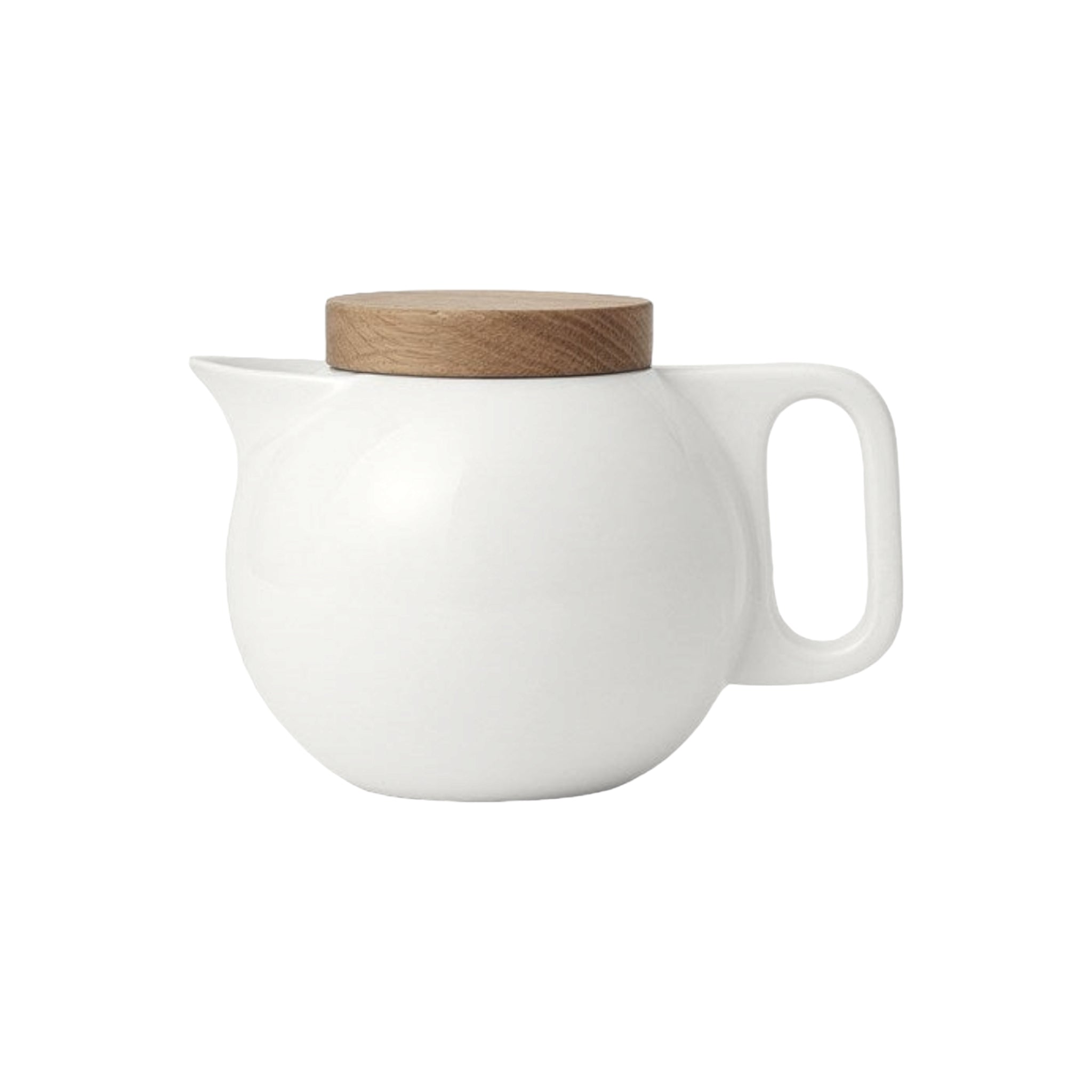 Viva Amelia Ceramic Teapot Pure White