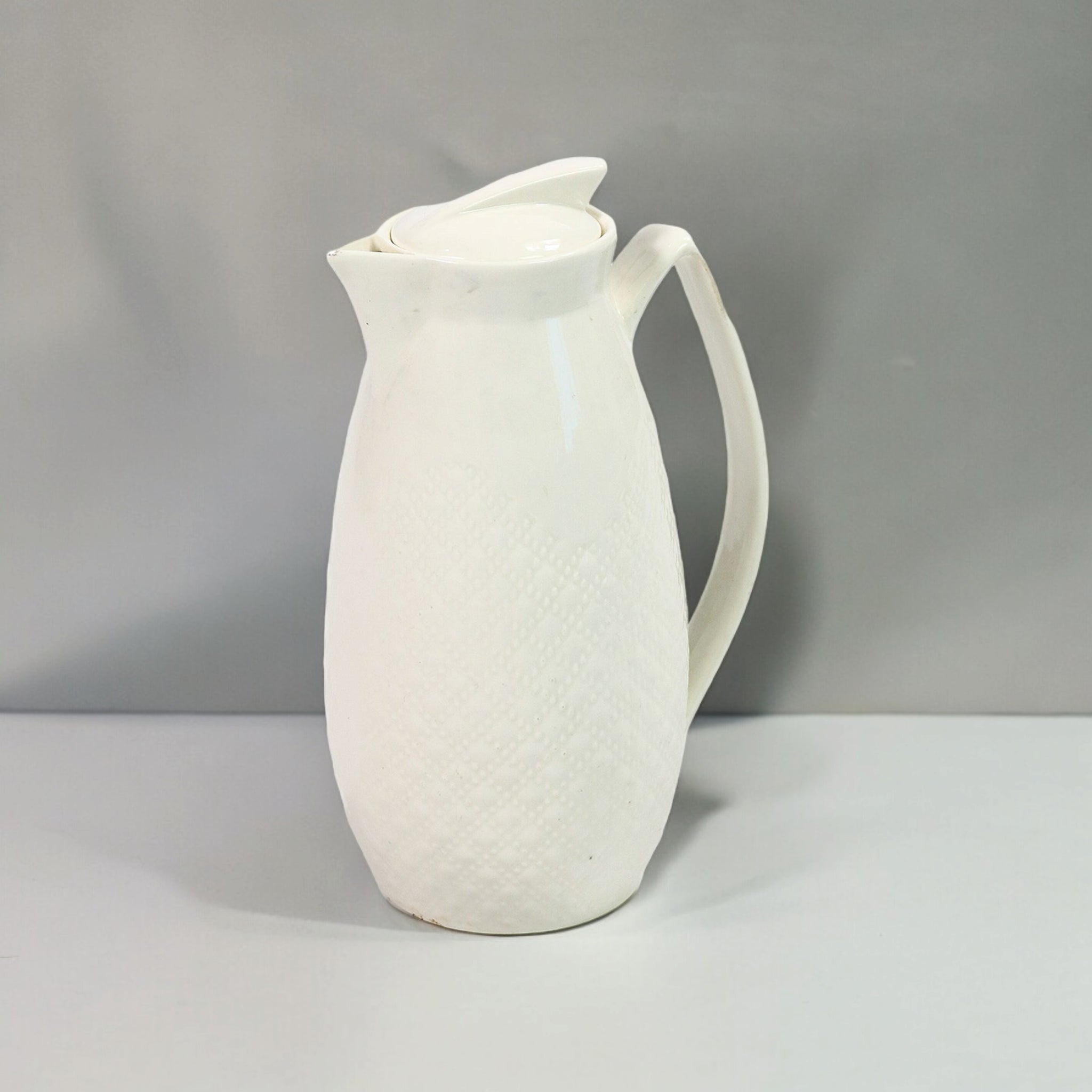 Ceramic Catering Teapot Tall White 25x14x22