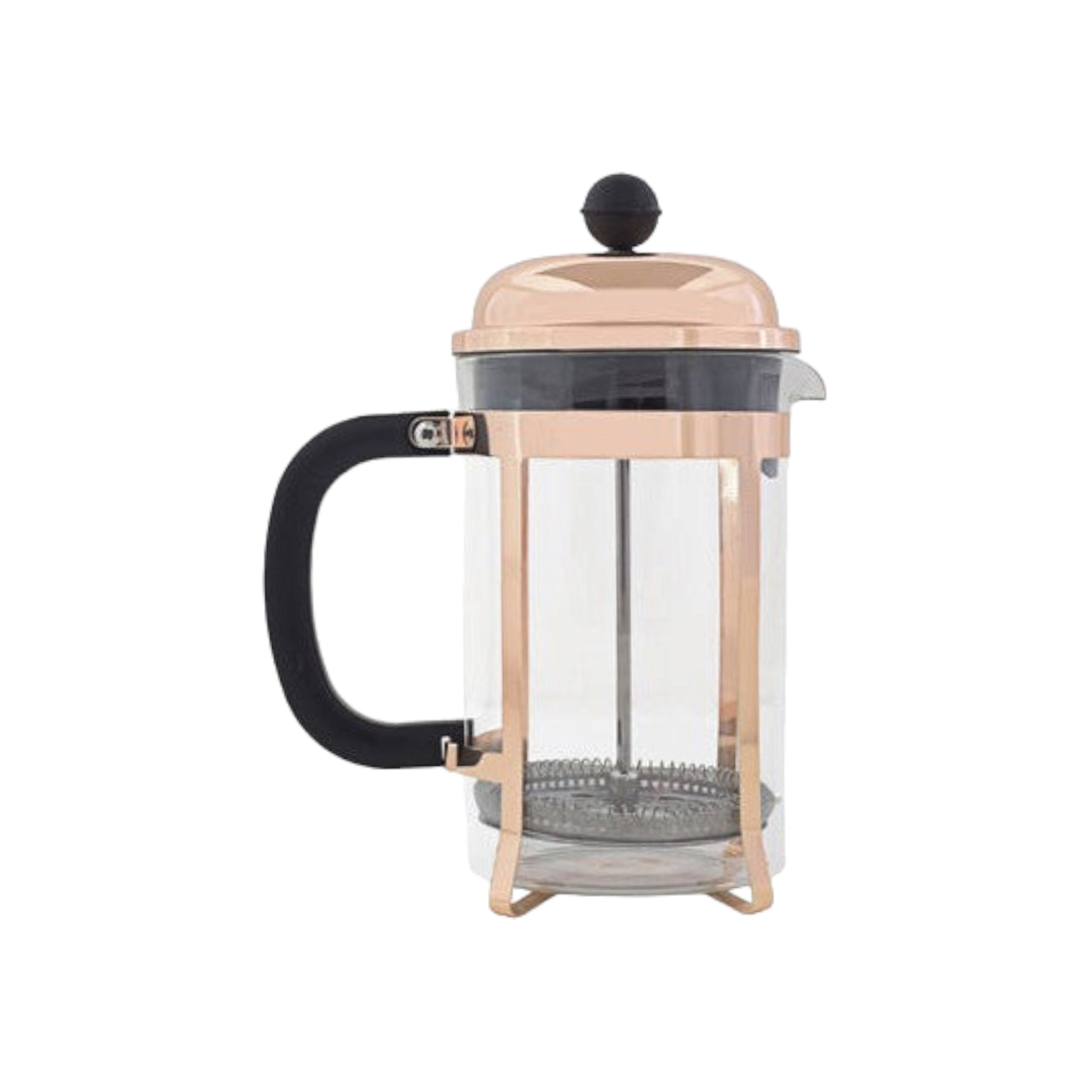 Aqua Coffee Plunger Rose Gold 600ml 10612