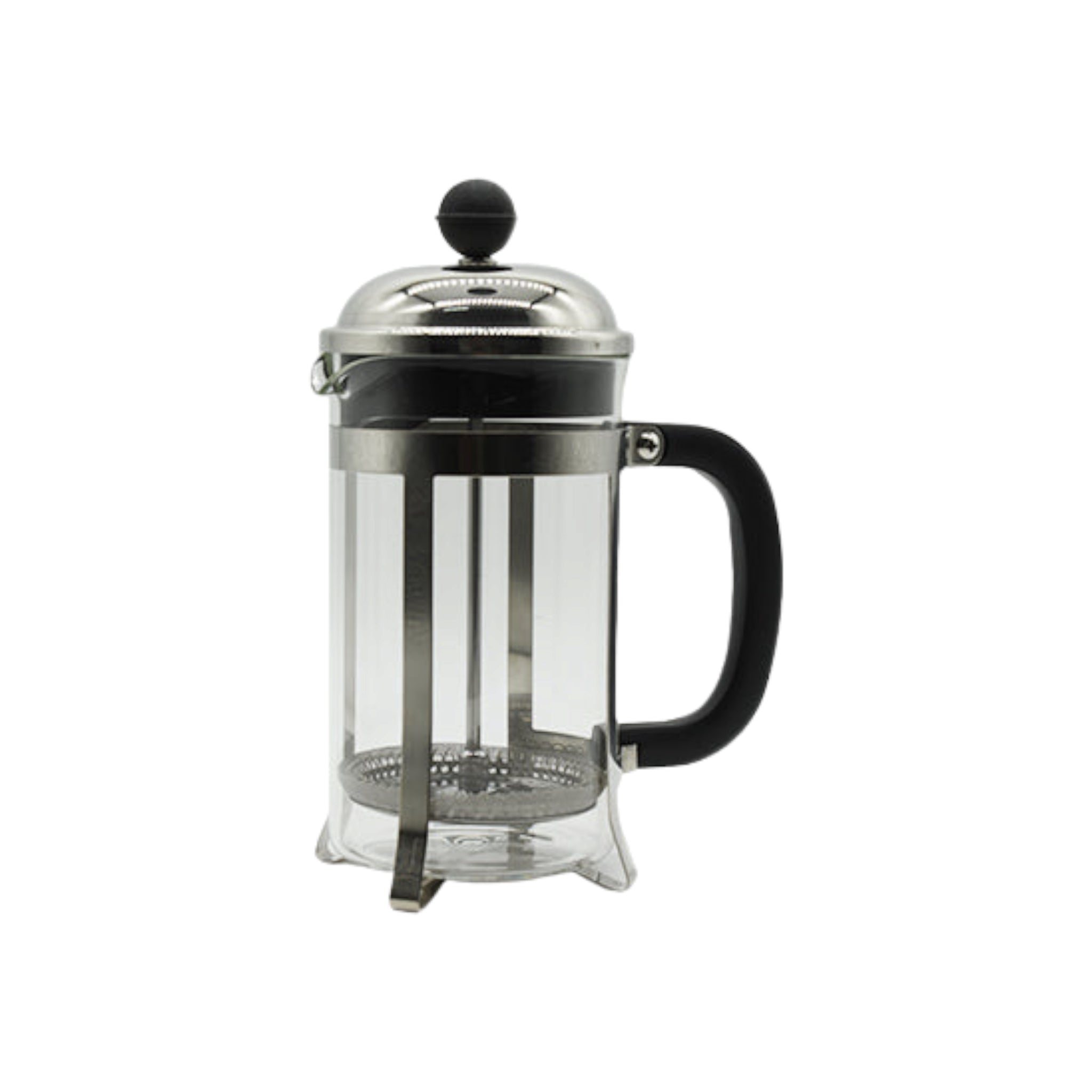 Aqua Coffee Plunger Silver 350ml 10608