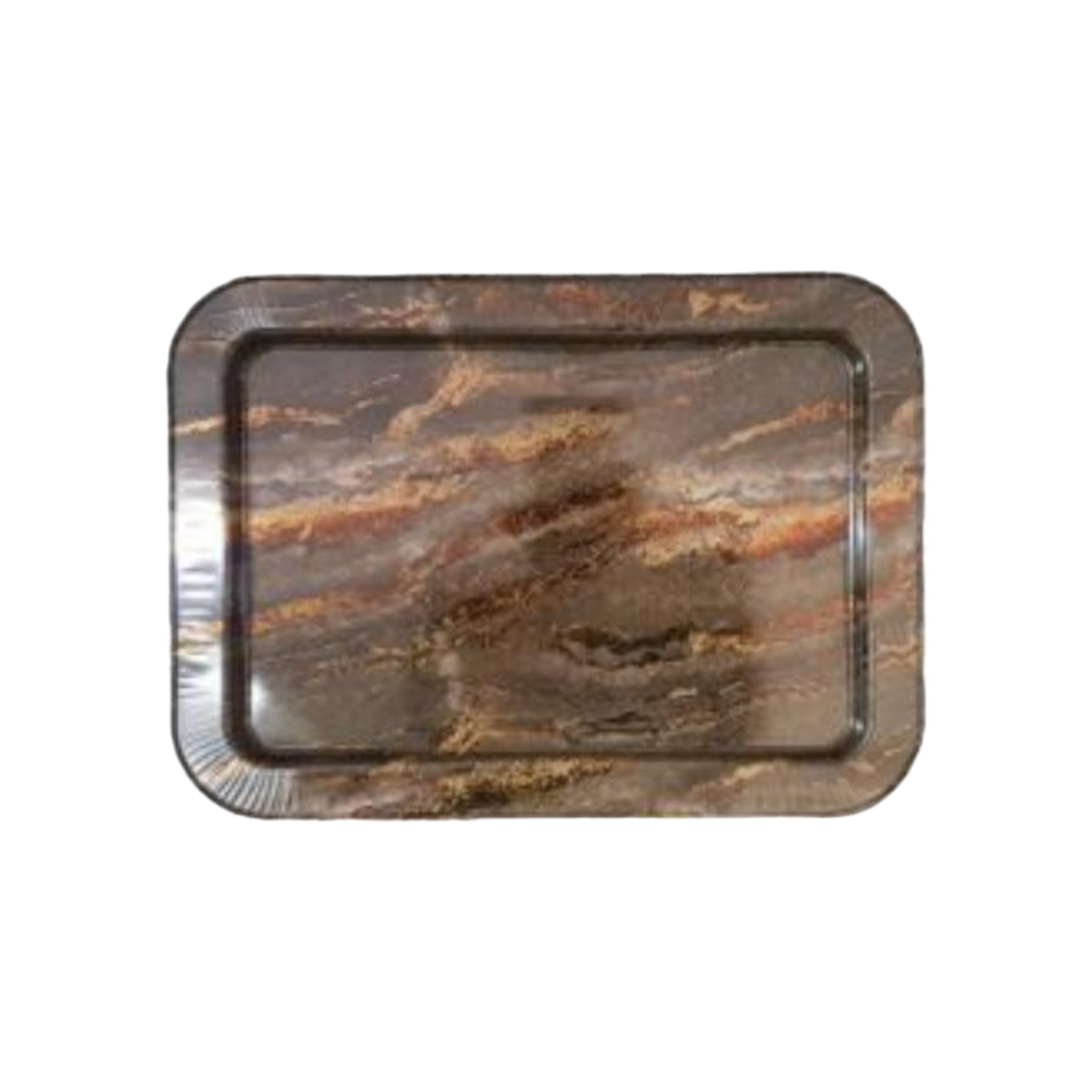 Continental Homeware Serving Tray Rock & Gold CH721