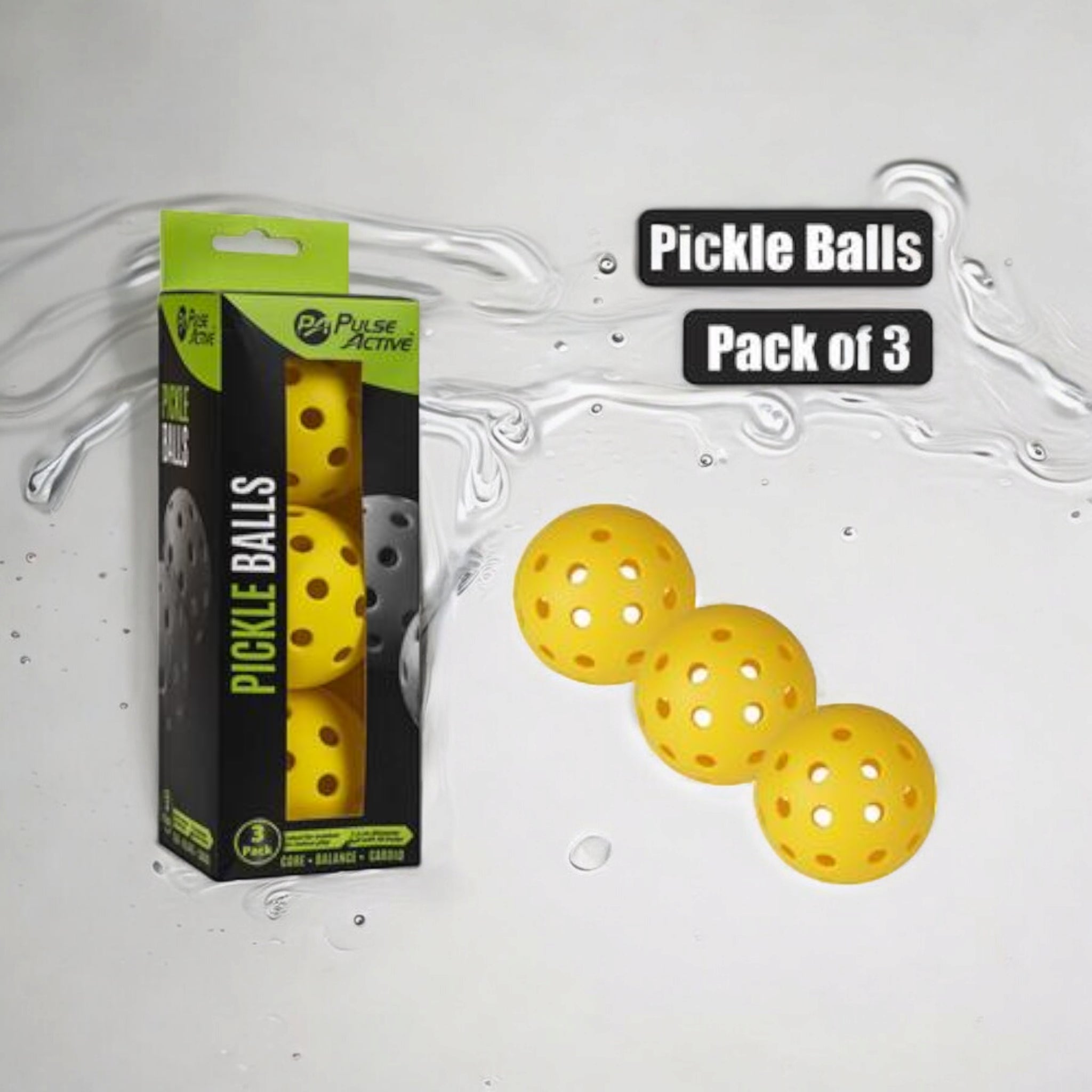 Pickleball 7.2cm 3pack