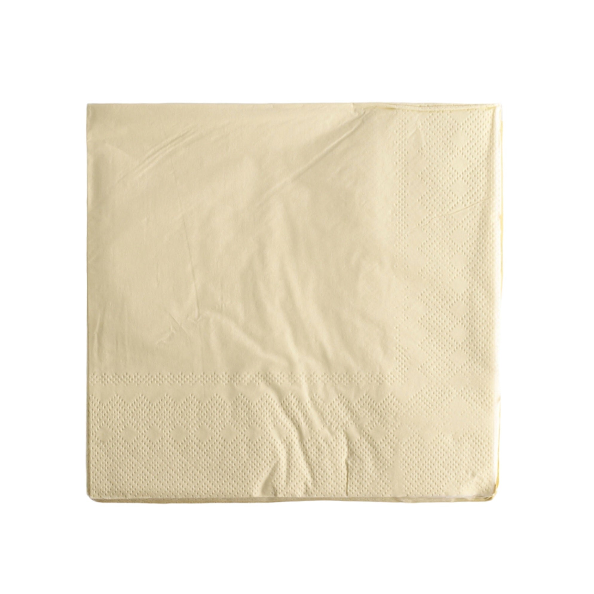 Luncheon Napkin Paper Serviettes 2ply Pastel Solid Colour 33x33cm 20pack