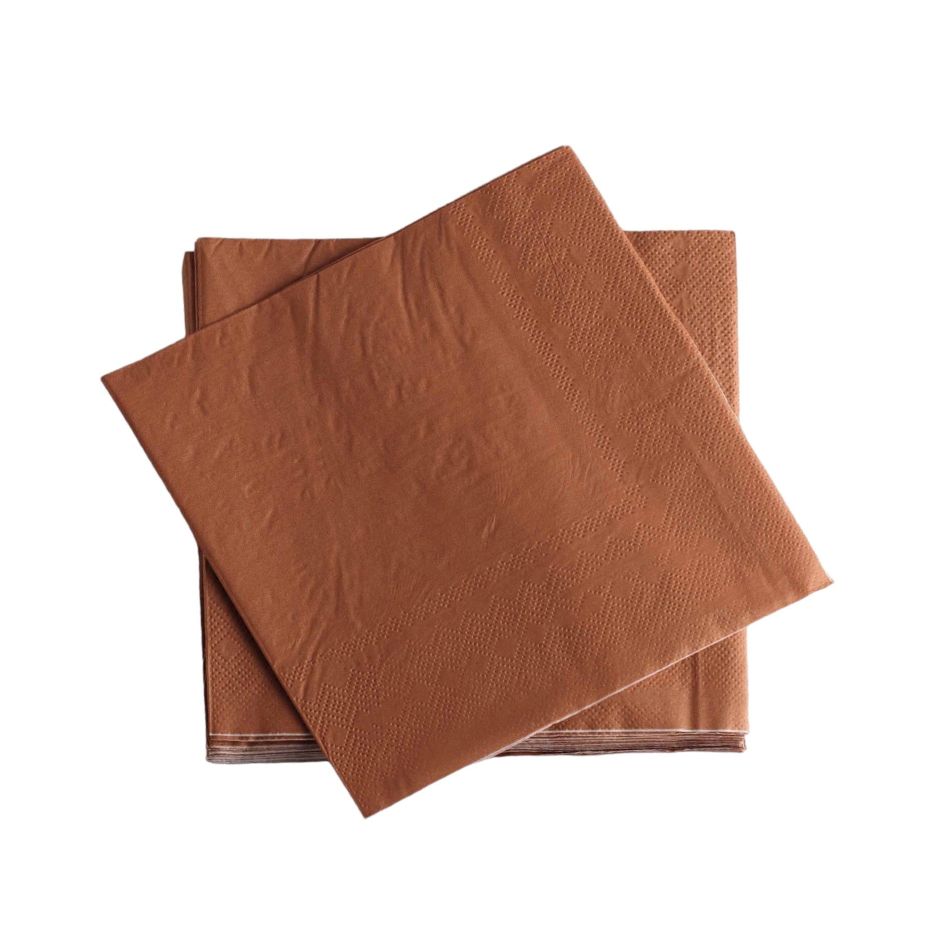 Luncheon Napkin Paper Serviettes 2ply Pastel Solid Colour 33x33cm 20pack