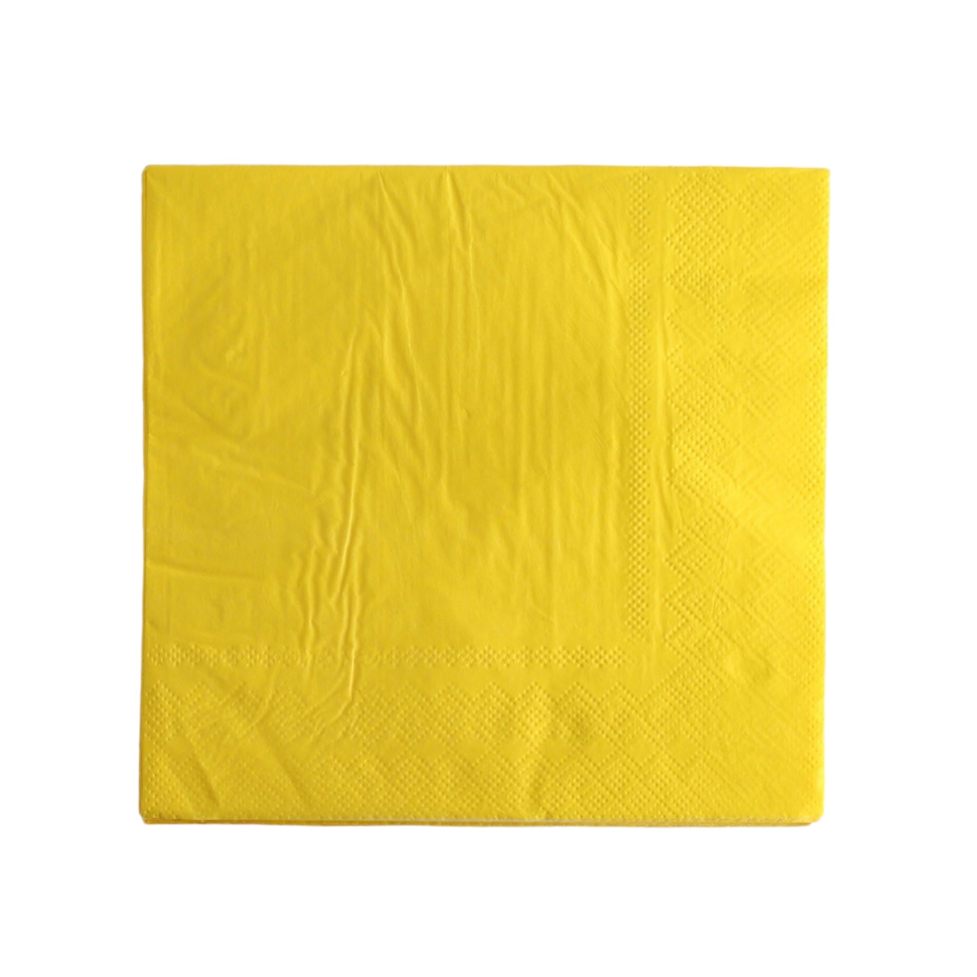 Luncheon Napkin Paper Serviettes 2ply Pastel Solid Colour 33x33cm 20pack