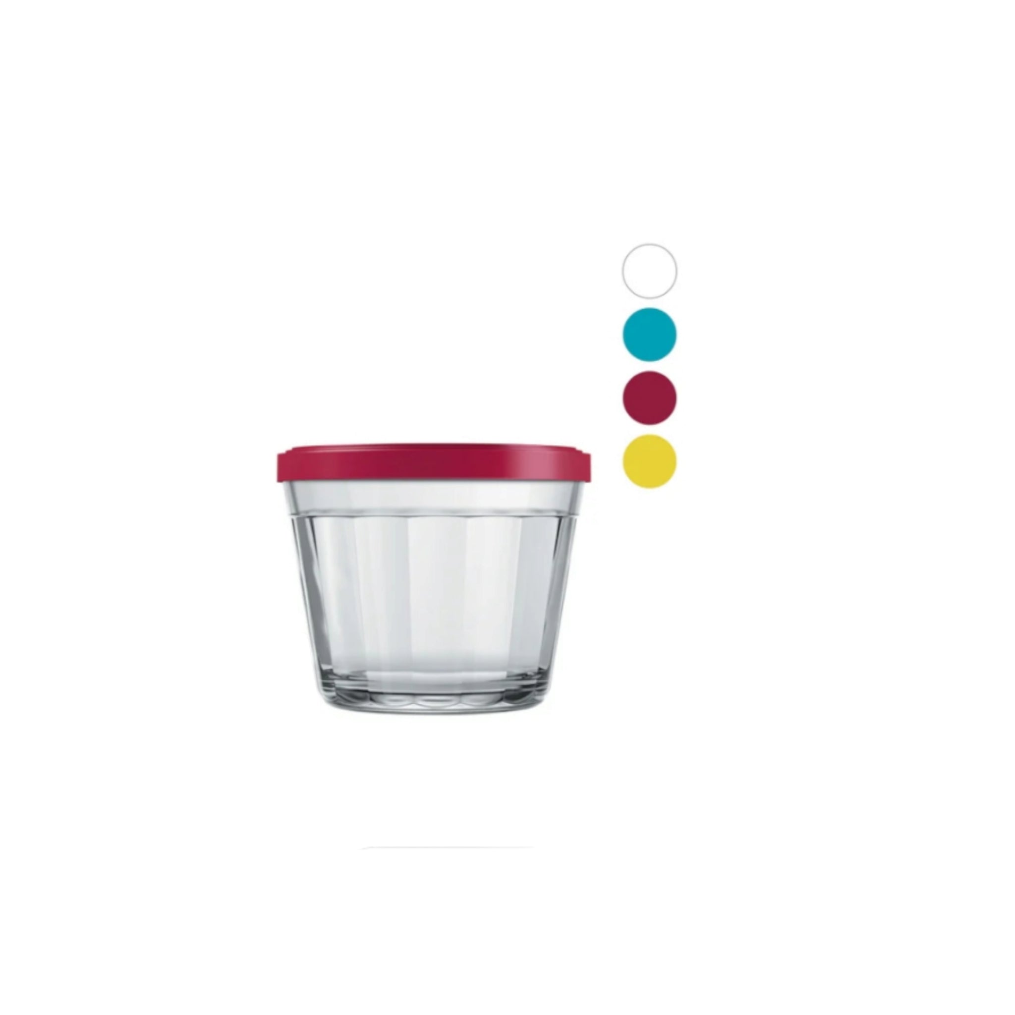 Nadir Americano Small Bowl 350ml with Colour Plastic Lid 27748