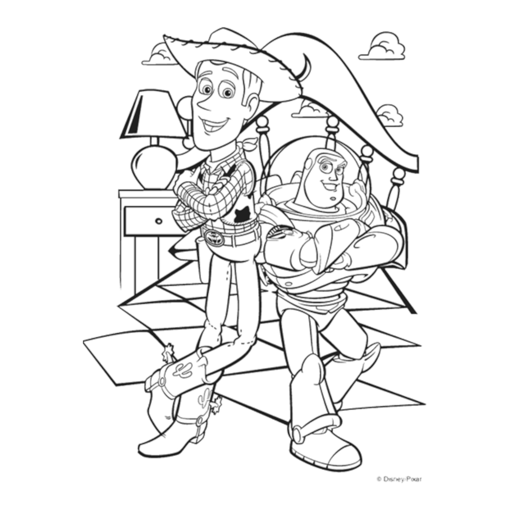 Toy Story Colouring Book