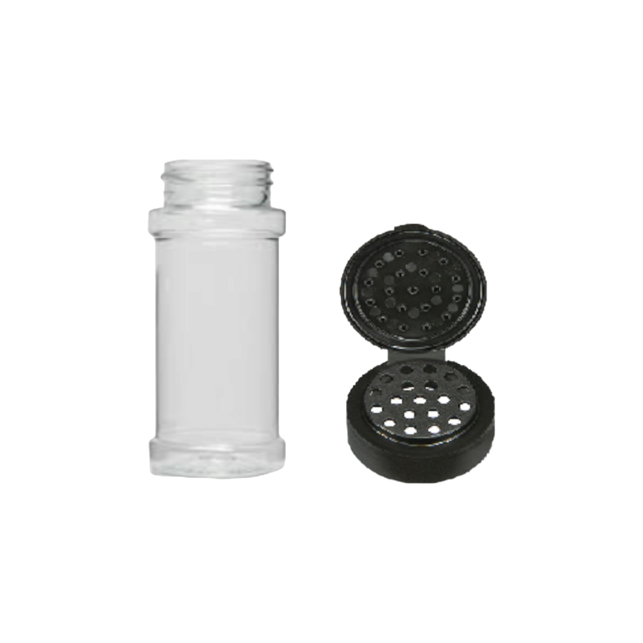 Spice Shaker PET Plastic Bottle with Flip Cap