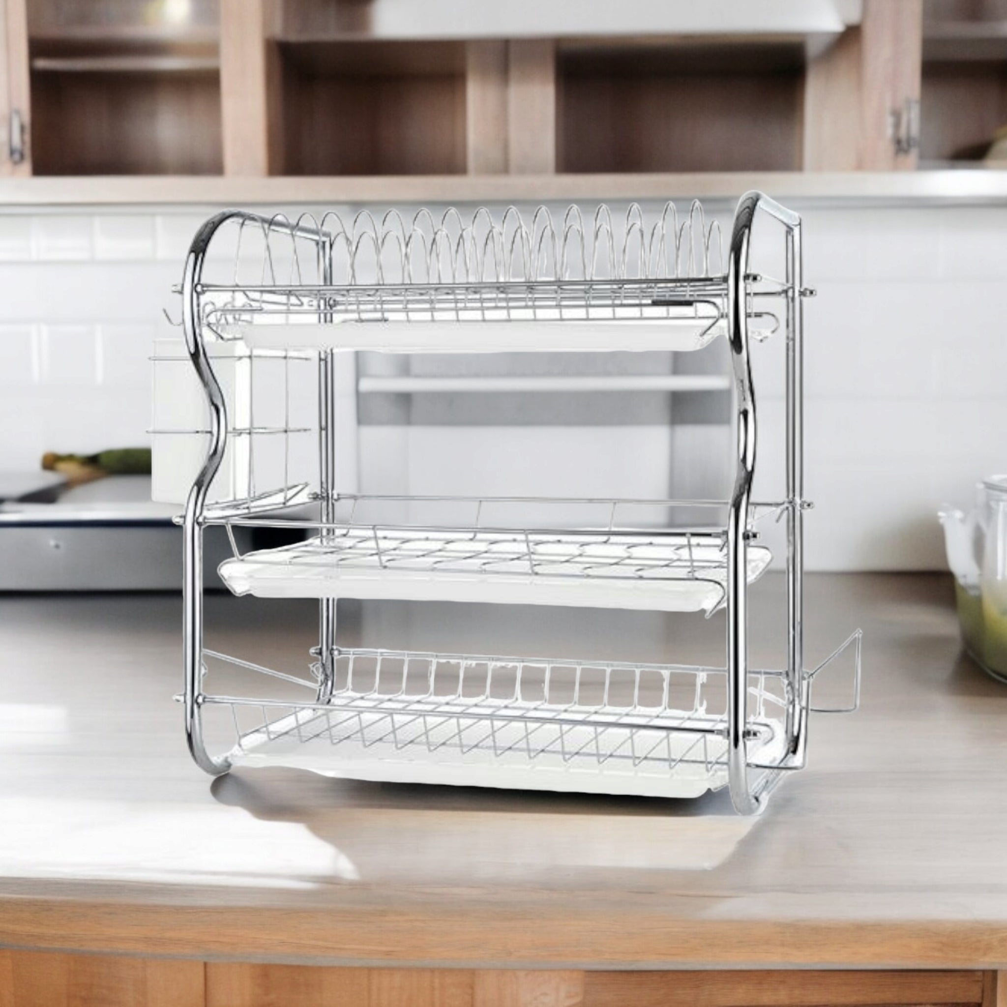 Dish Rack 3-Tier Stainless Steel SGN2096