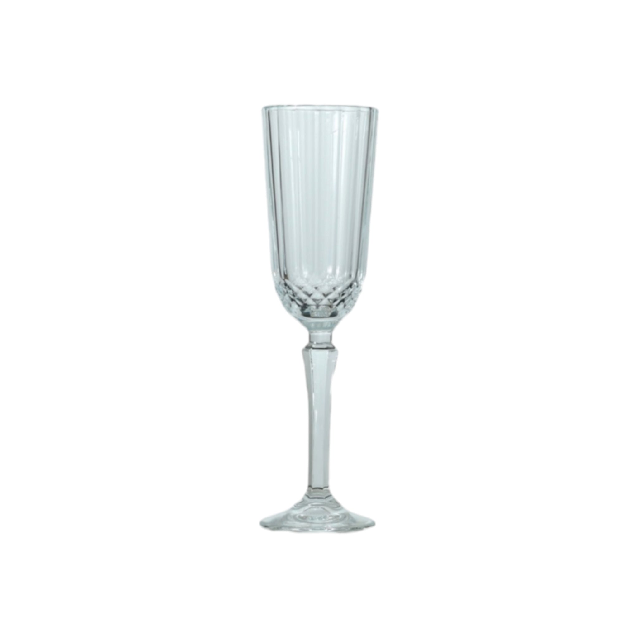 Pasabahce Diony Glass Tumbler Fluted 125ml Champagne 6pack