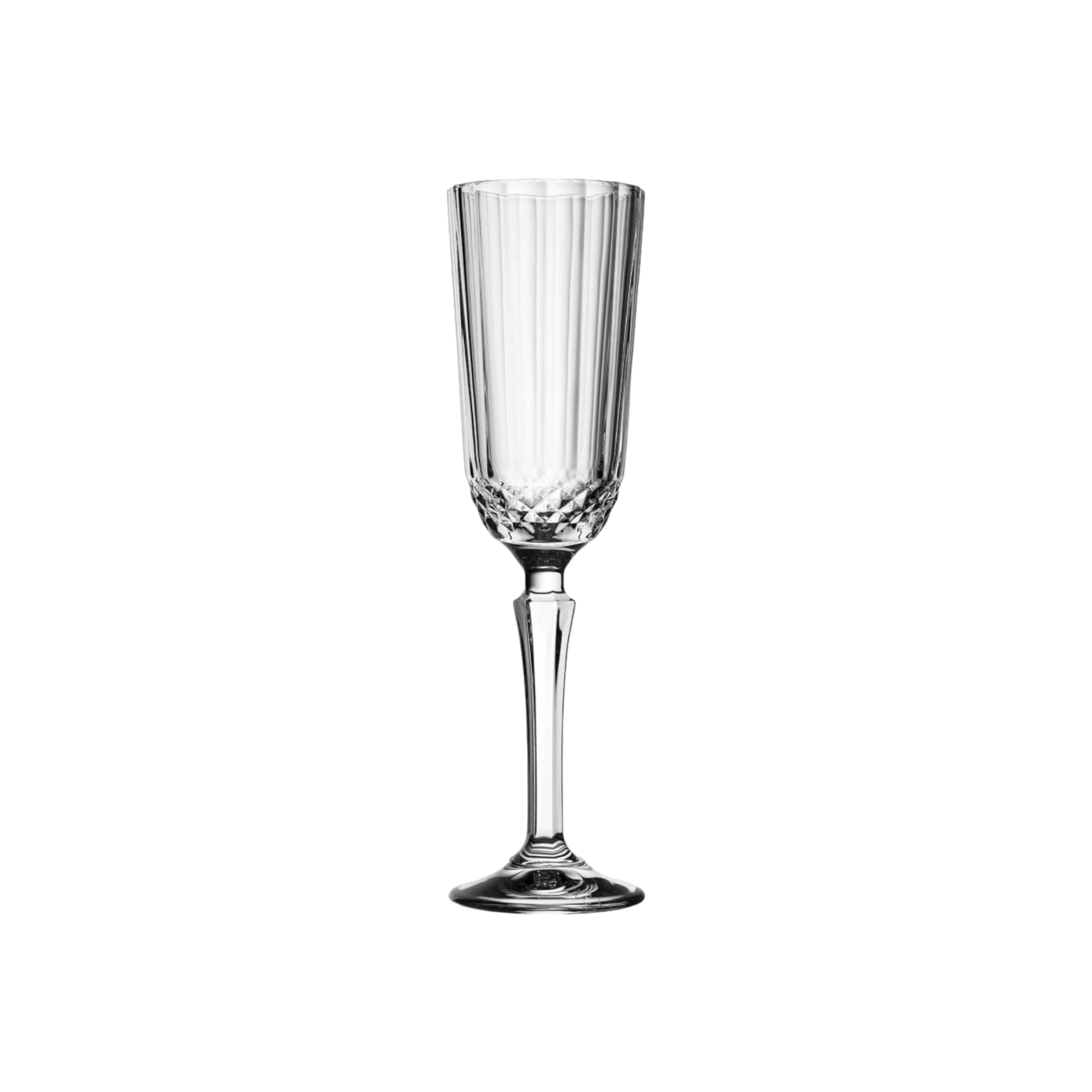 Pasabahce Diony Glass Tumbler Fluted 125ml Champagne 6pack