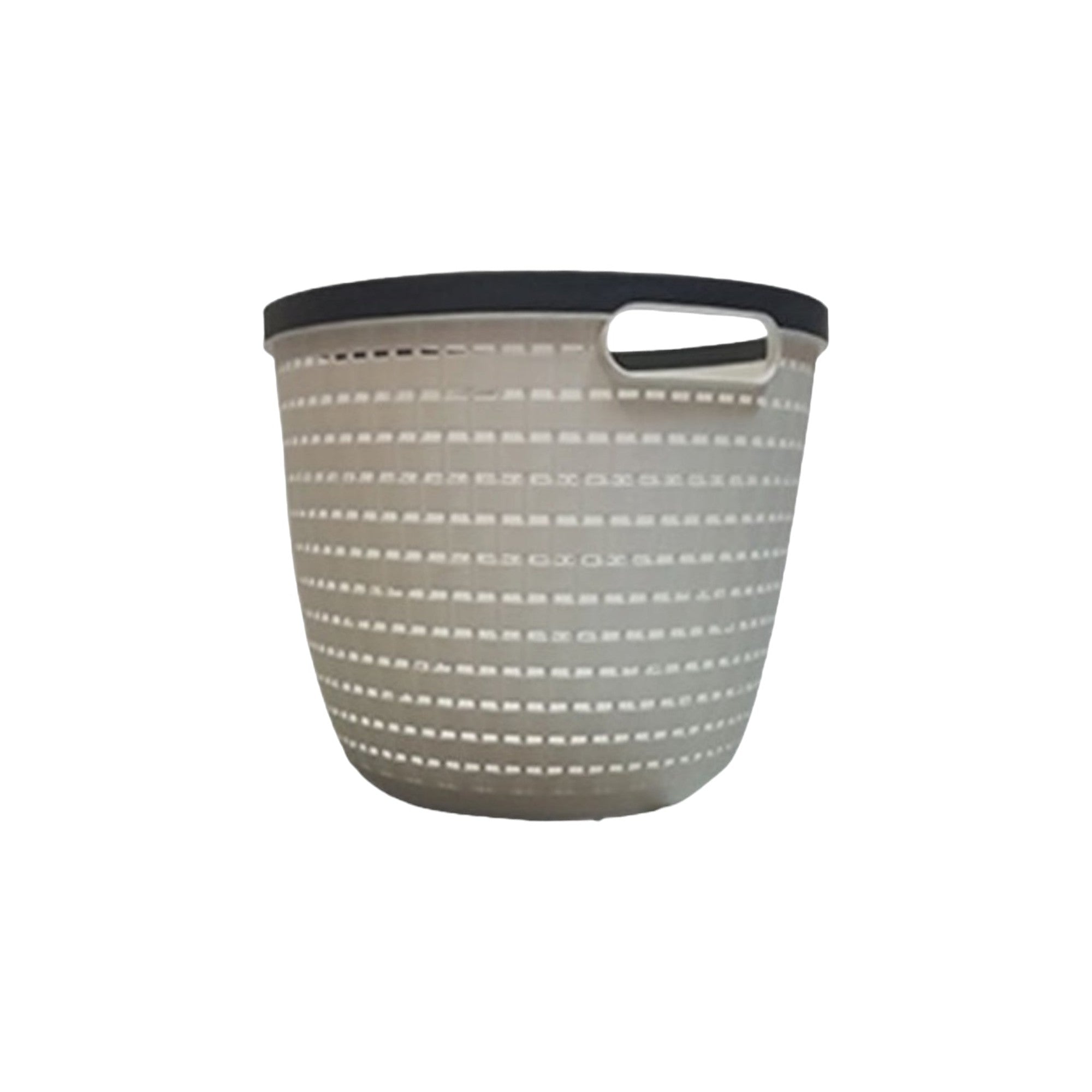 Multipurpose Storage Carry Laundry Basket Round 19x14cm 413