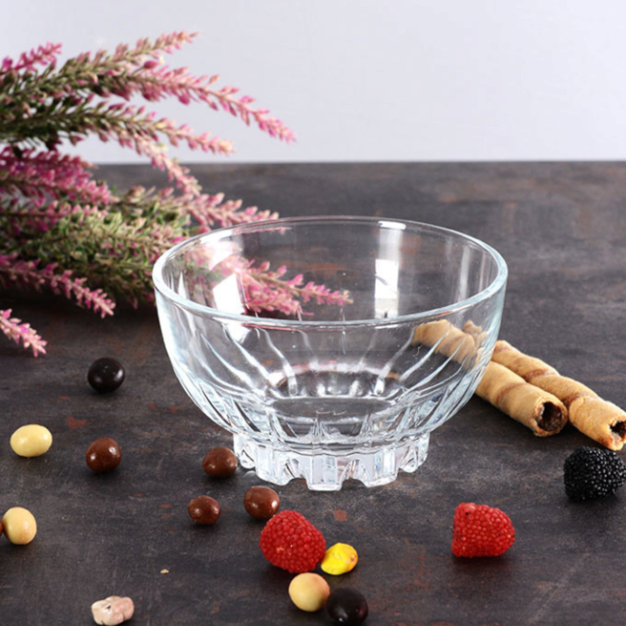 Pasabahce Glass Mousse Bowl 270ml 6pack