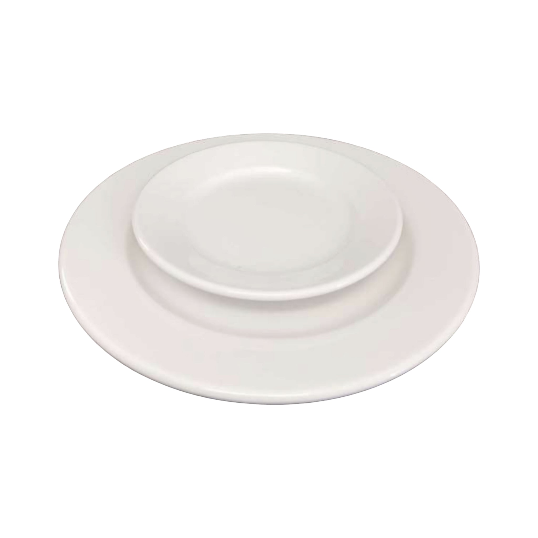 Ceramic Dinner Plate 10.5Inch White