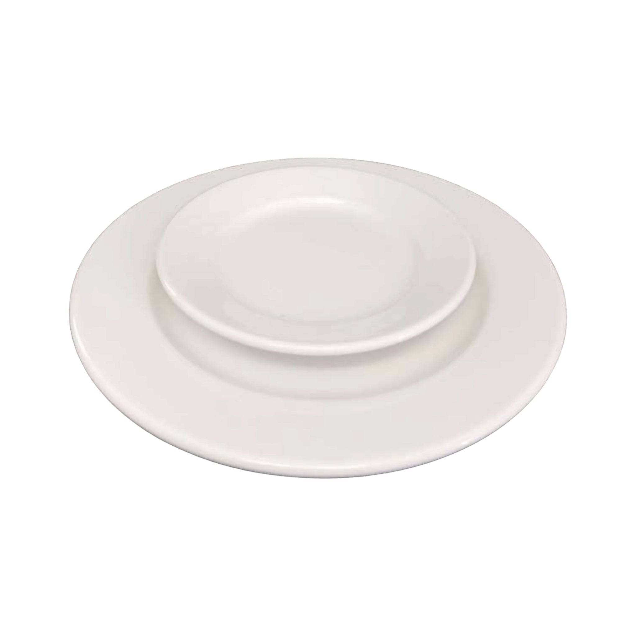 Ceramic Salad Plate 7inch White