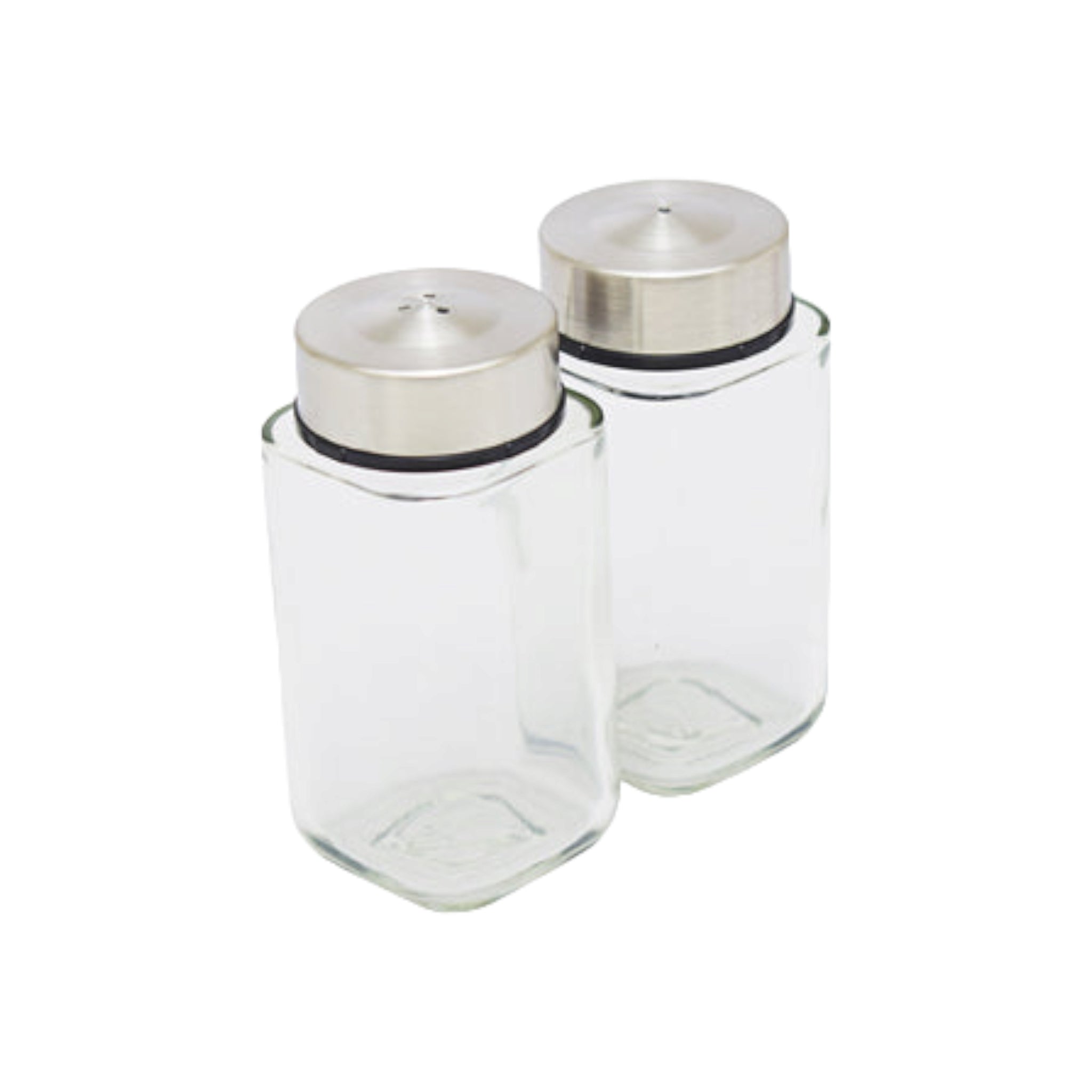 Aqua Creut Conimdment Jars with Rack 4pc Set 25026