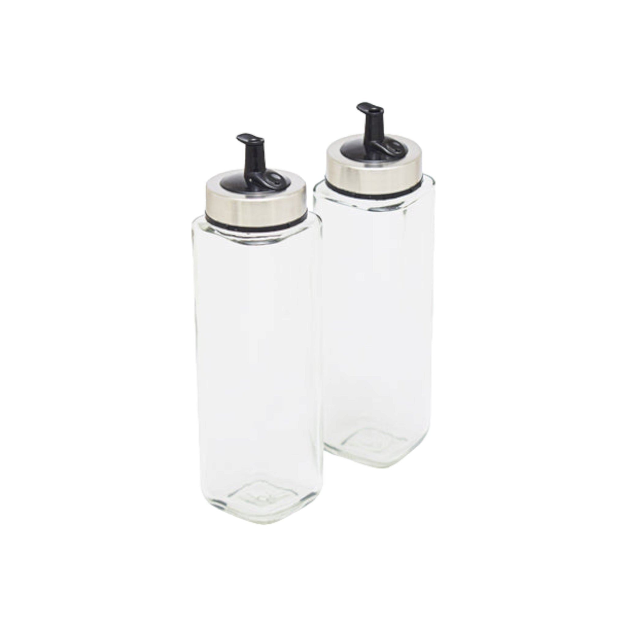 Aqua Creut Conimdment Jars with Rack 4pc Set 25026