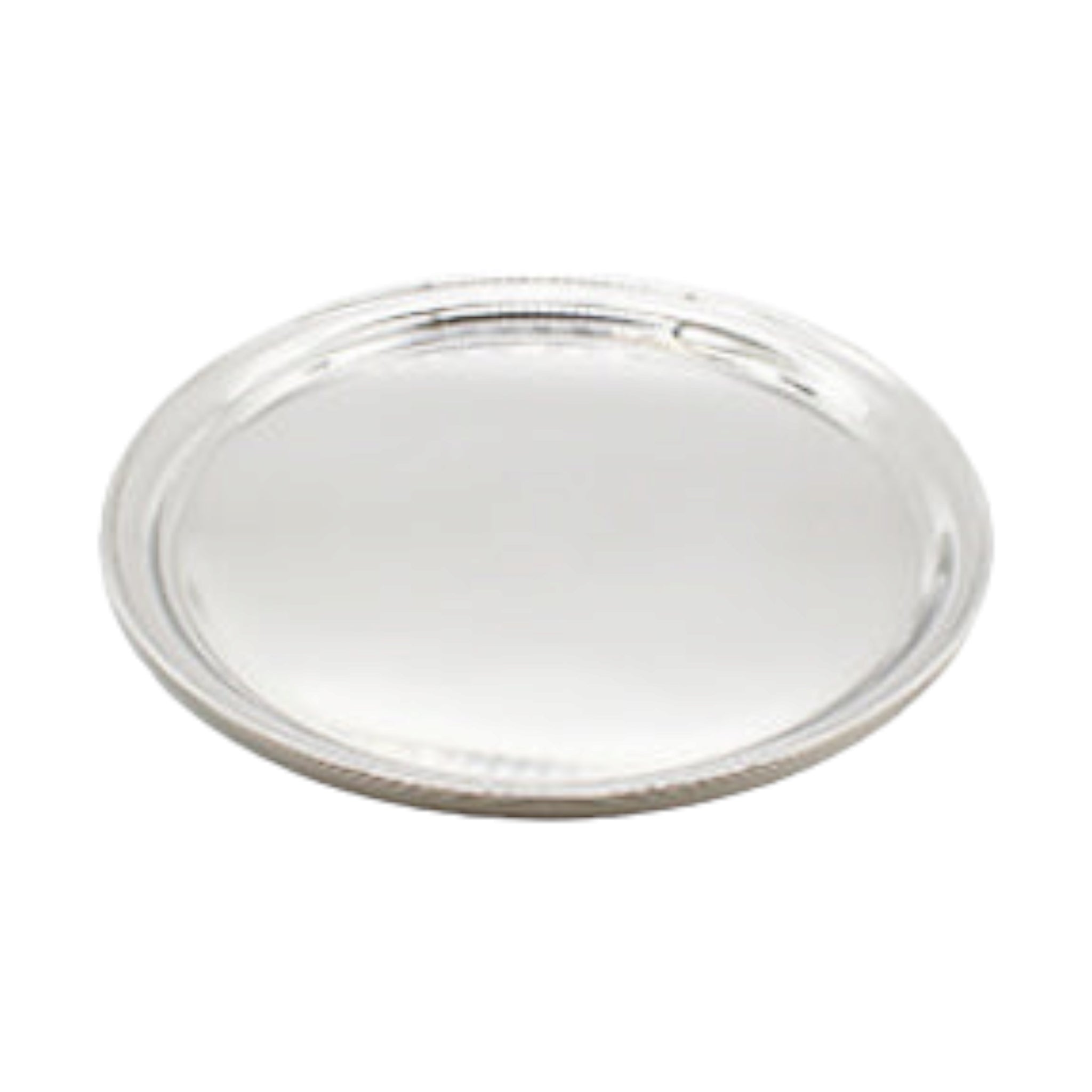 Stainless Steel Round Serving Tray 40cm Butler Tray SGN2099