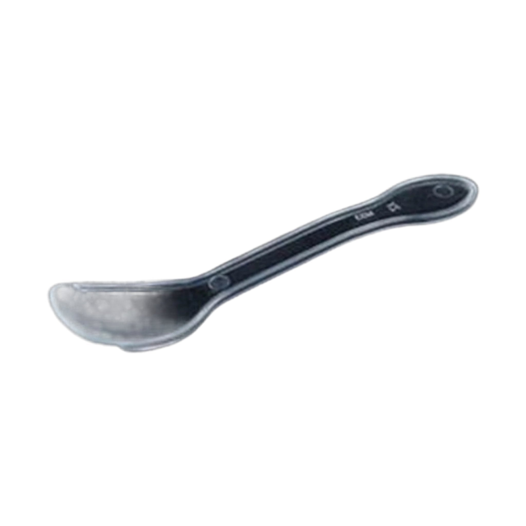 Plastic Acrylic Disposable Spoon 10cm with Wrap 50pack