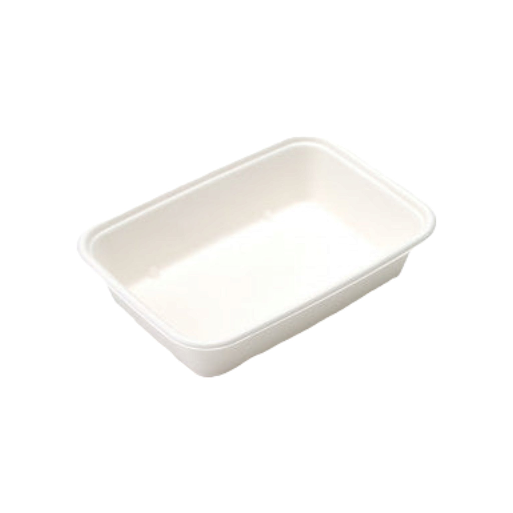 Biodegradable Sugar Cane Takeaway 950ml Meal Container White 10pack