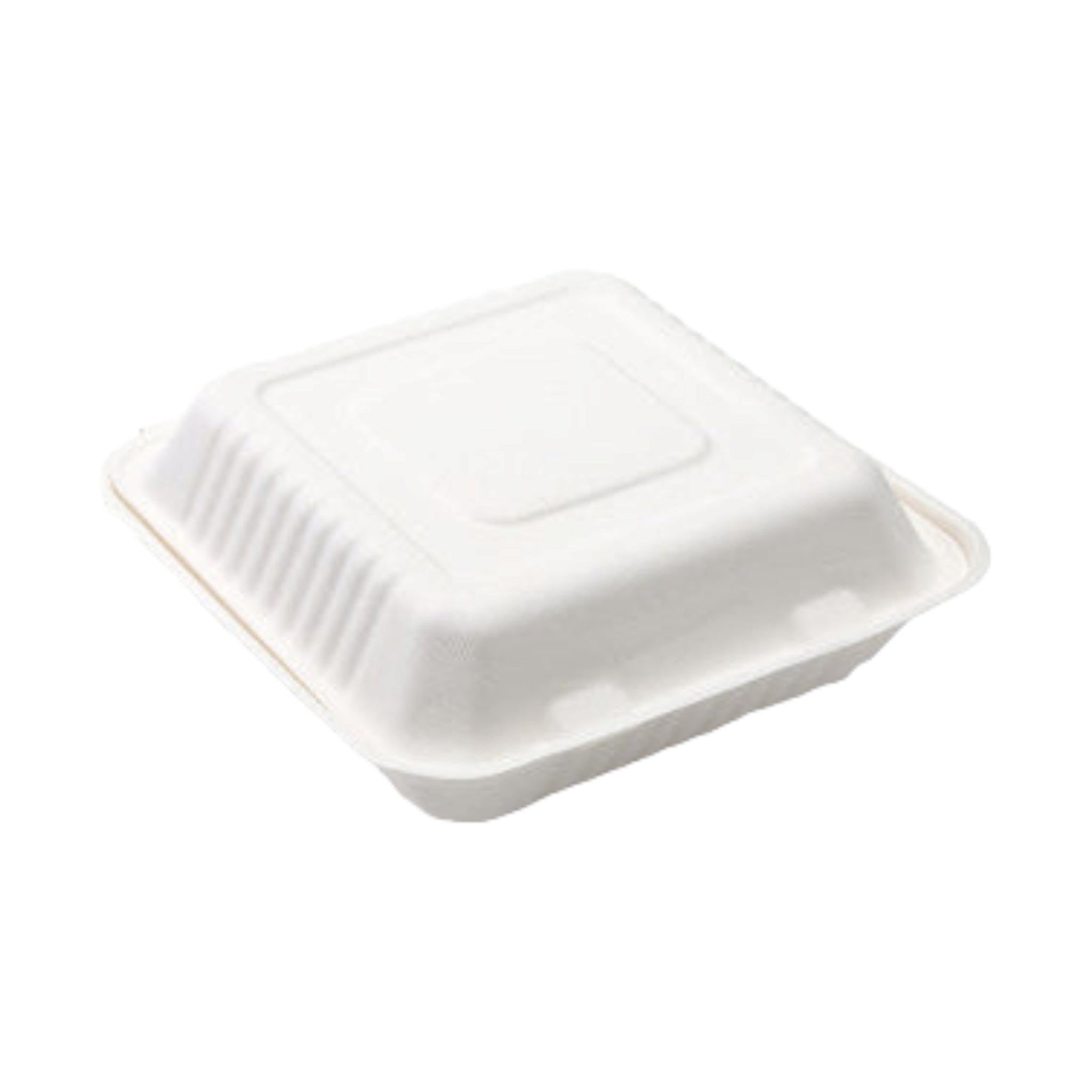 Biodegradable Luchbox 1.2L Clamshell Sugar Cane Lunch Box 10pack