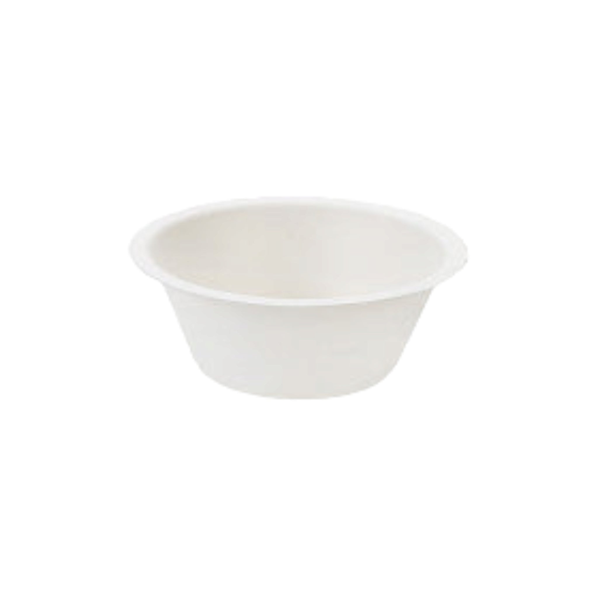 Biodegradable Sugar Cane Takeaway Bowl 250ml Round White 10pack