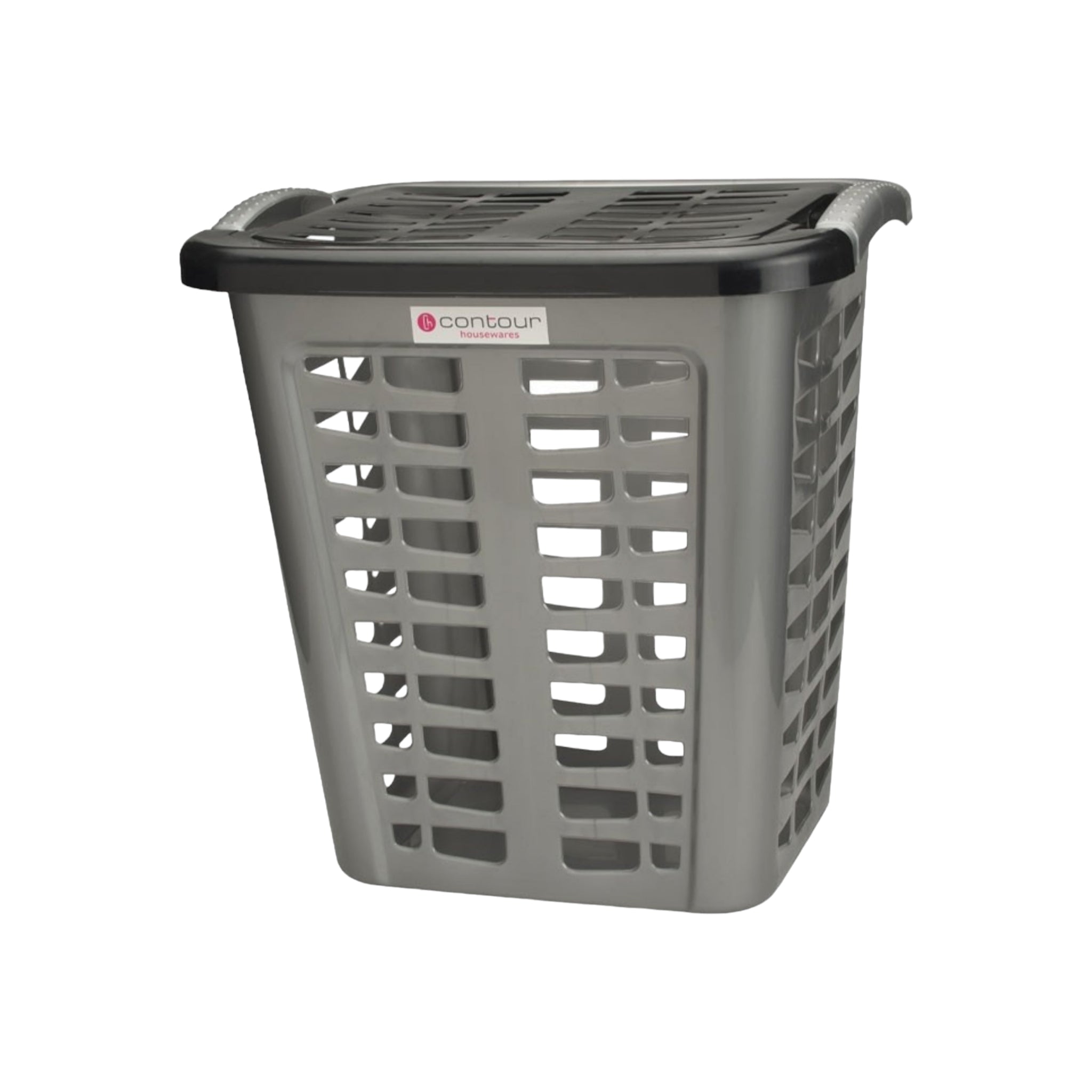 Mega Linen Laundry Basket Bin Contour Housewares Buzz