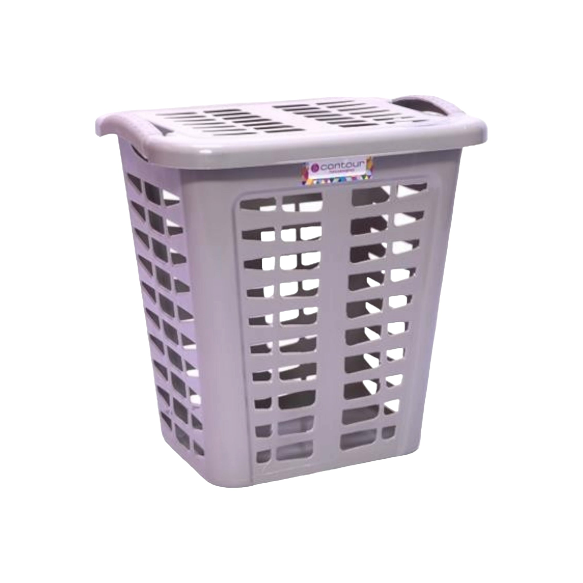 Mega Linen Laundry Basket Bin Contour Housewares Buzz