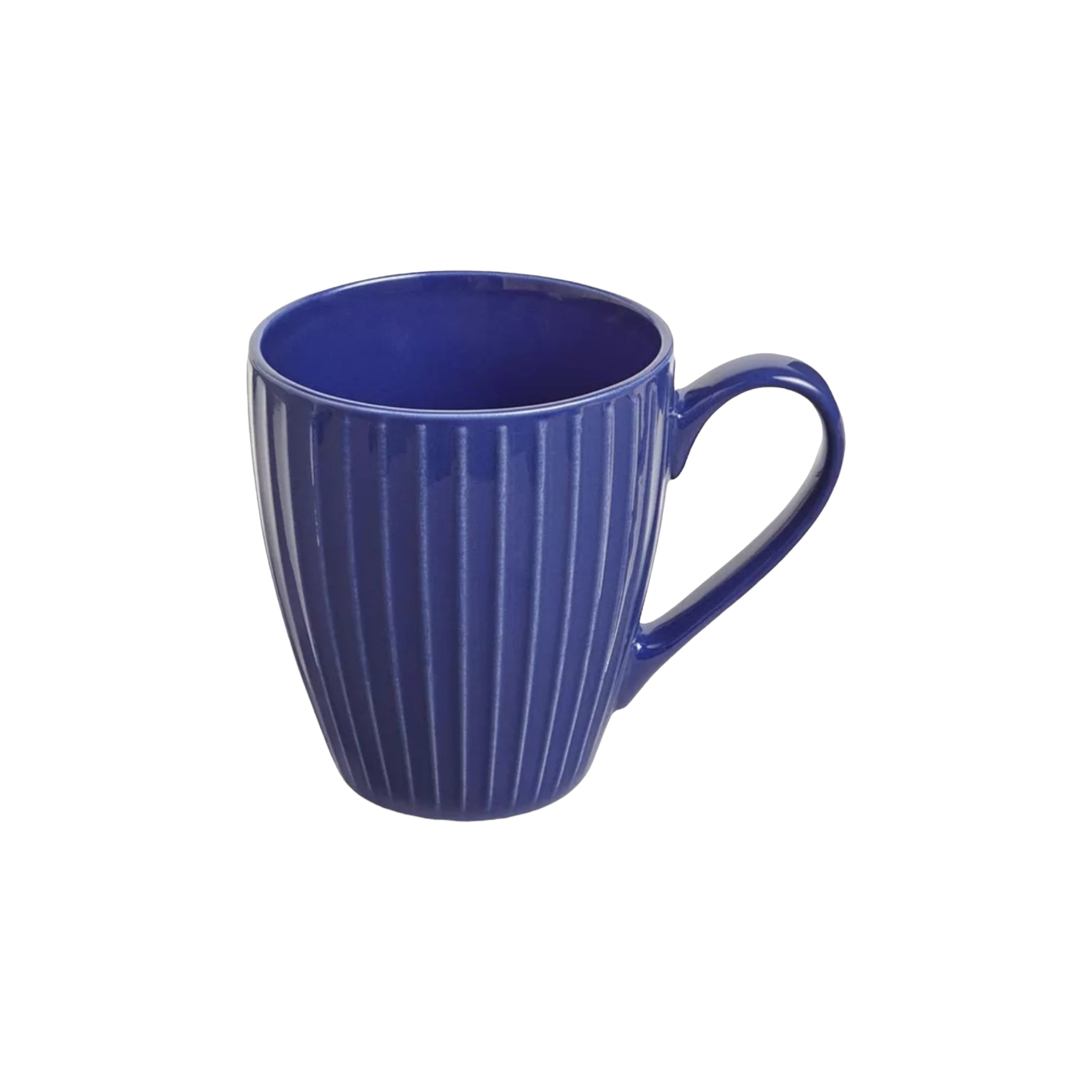 Ceramic Ribbed Coffee Mug 350ml 30632