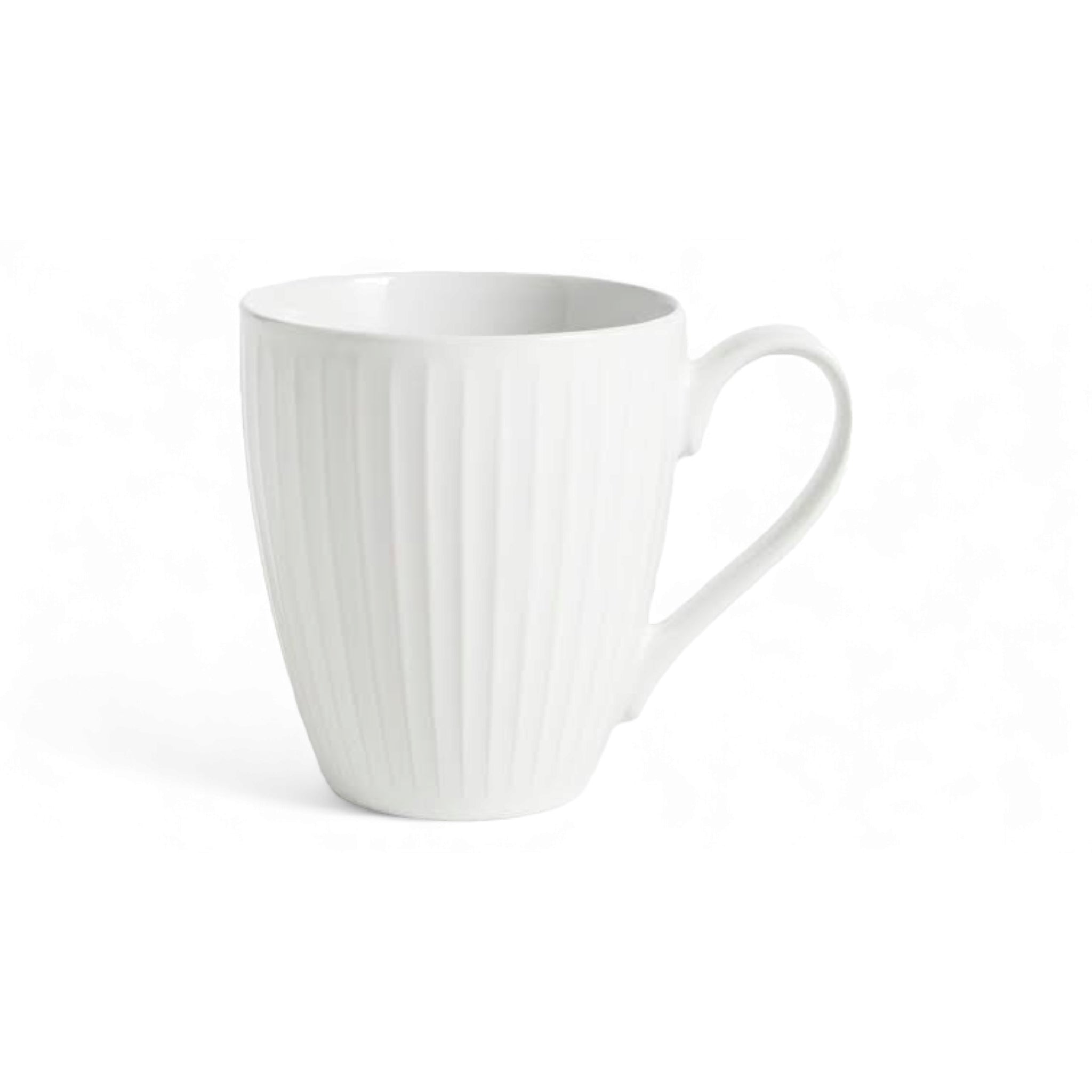 Ceramic Ribbed Coffee Mug 350ml 30632