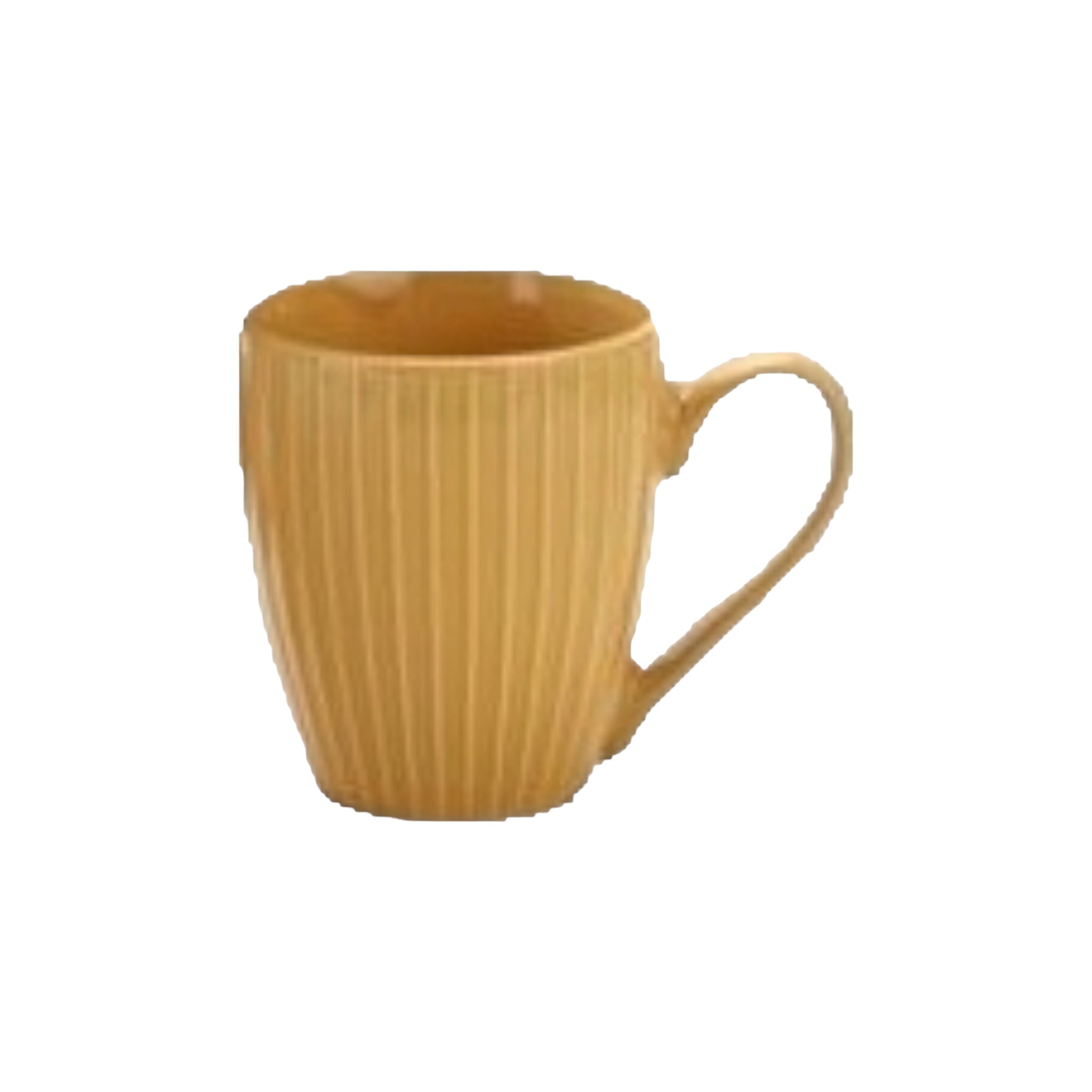 Ceramic Ribbed Coffee Mug 350ml 30632