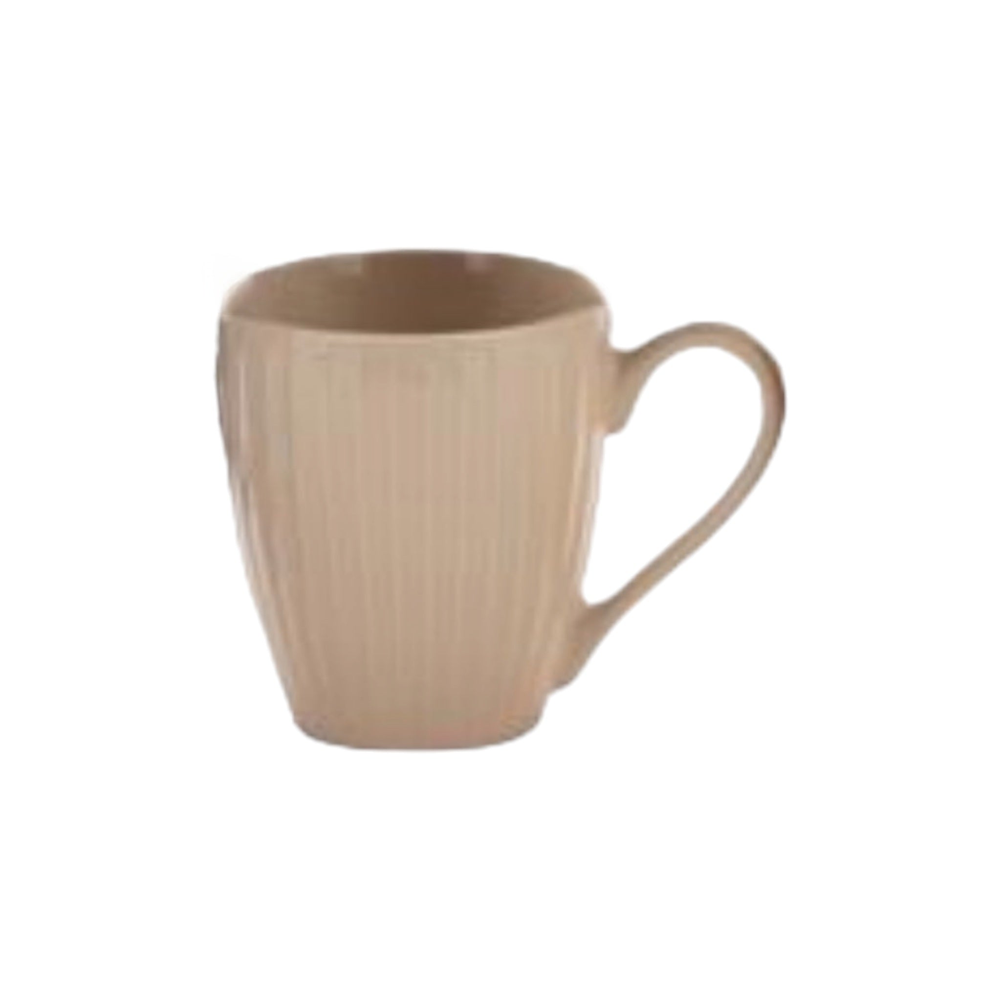 Ceramic Ribbed Coffee Mug 350ml 30632