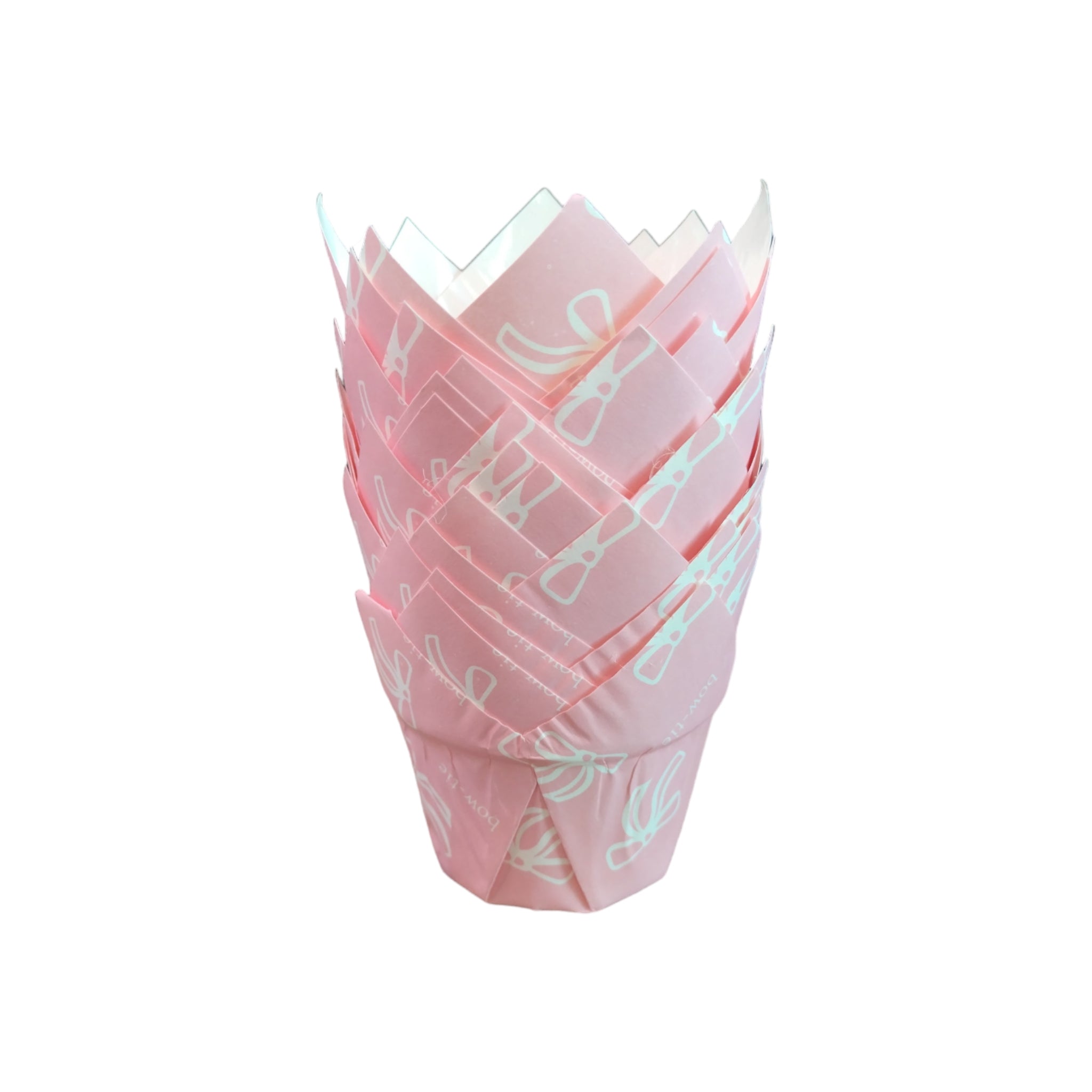 Disposable Tulip Baking Muffin Cupcake Paper Liners 5x8cm